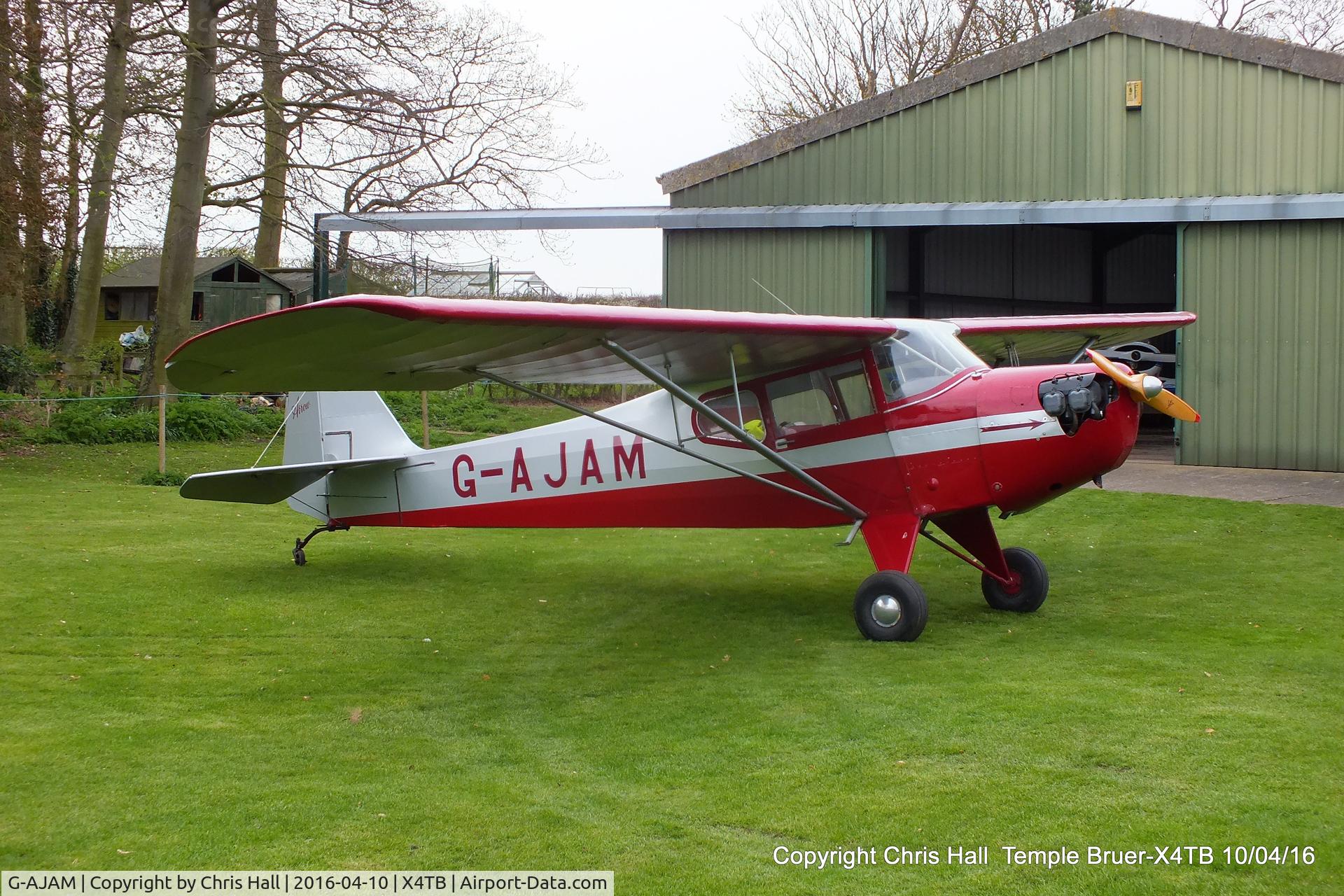 G-AJAM, 1946 Auster J-2 Arrow C/N 2371, at Temple Bruer
