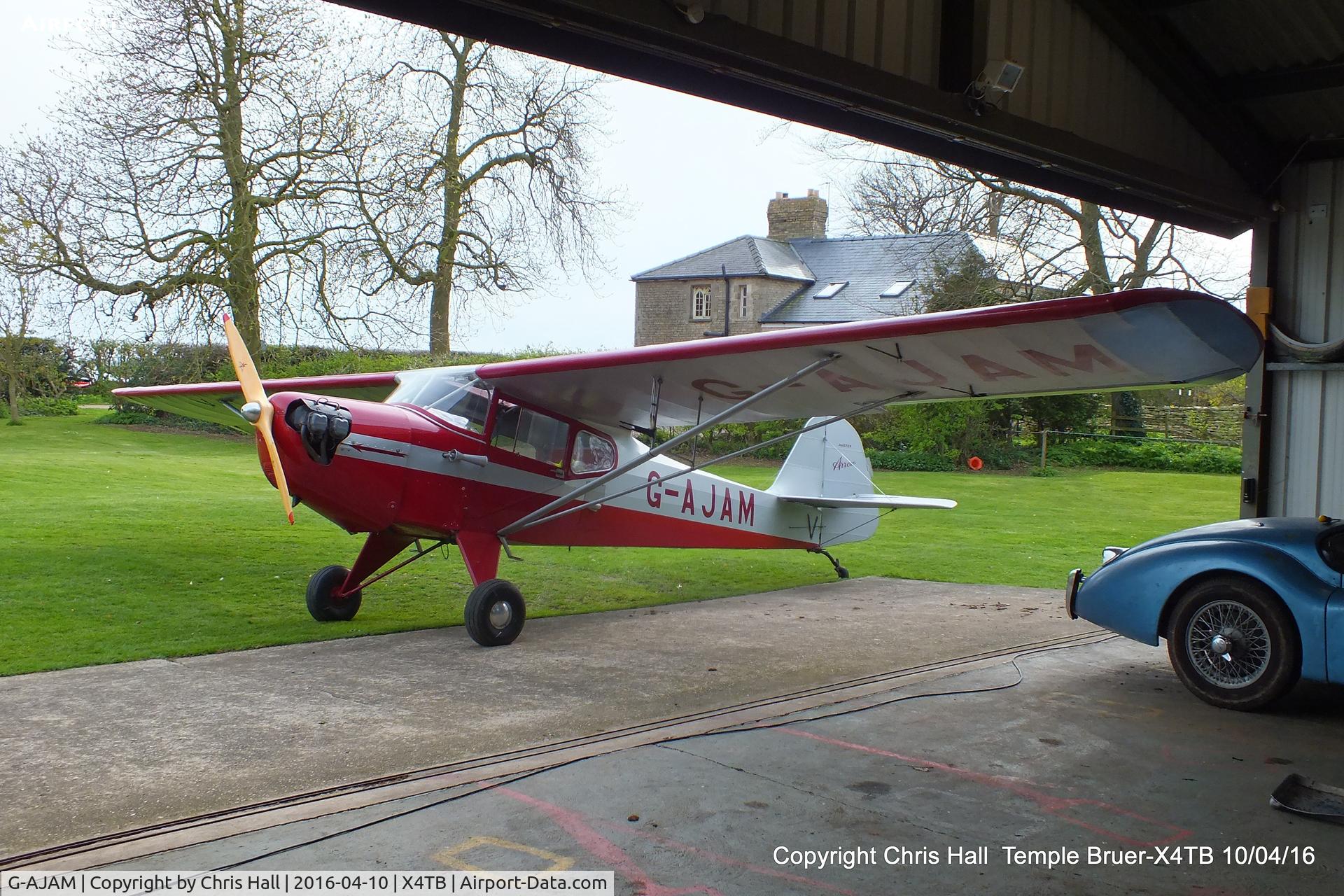 G-AJAM, 1946 Auster J-2 Arrow C/N 2371, at Temple Bruer