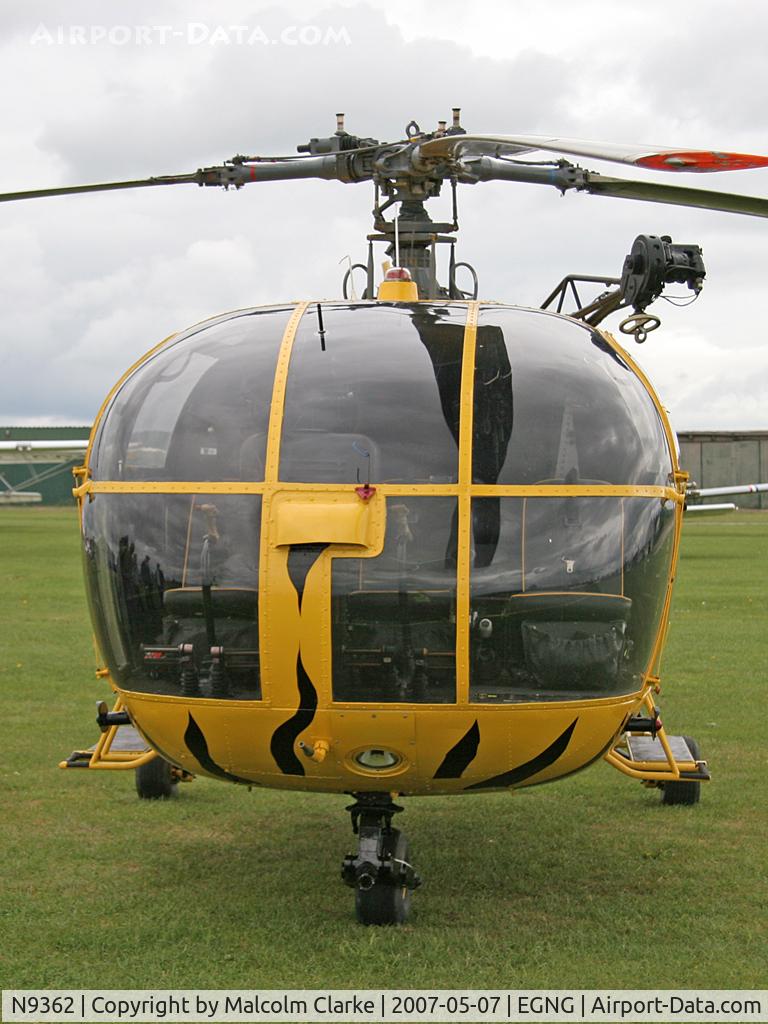 N9362, 1970 Aerospatiale SA-316B Alouette III C/N 1739, Aerospatiale SA-316B Alouette III at Bagby's May Fly-In in 2007.