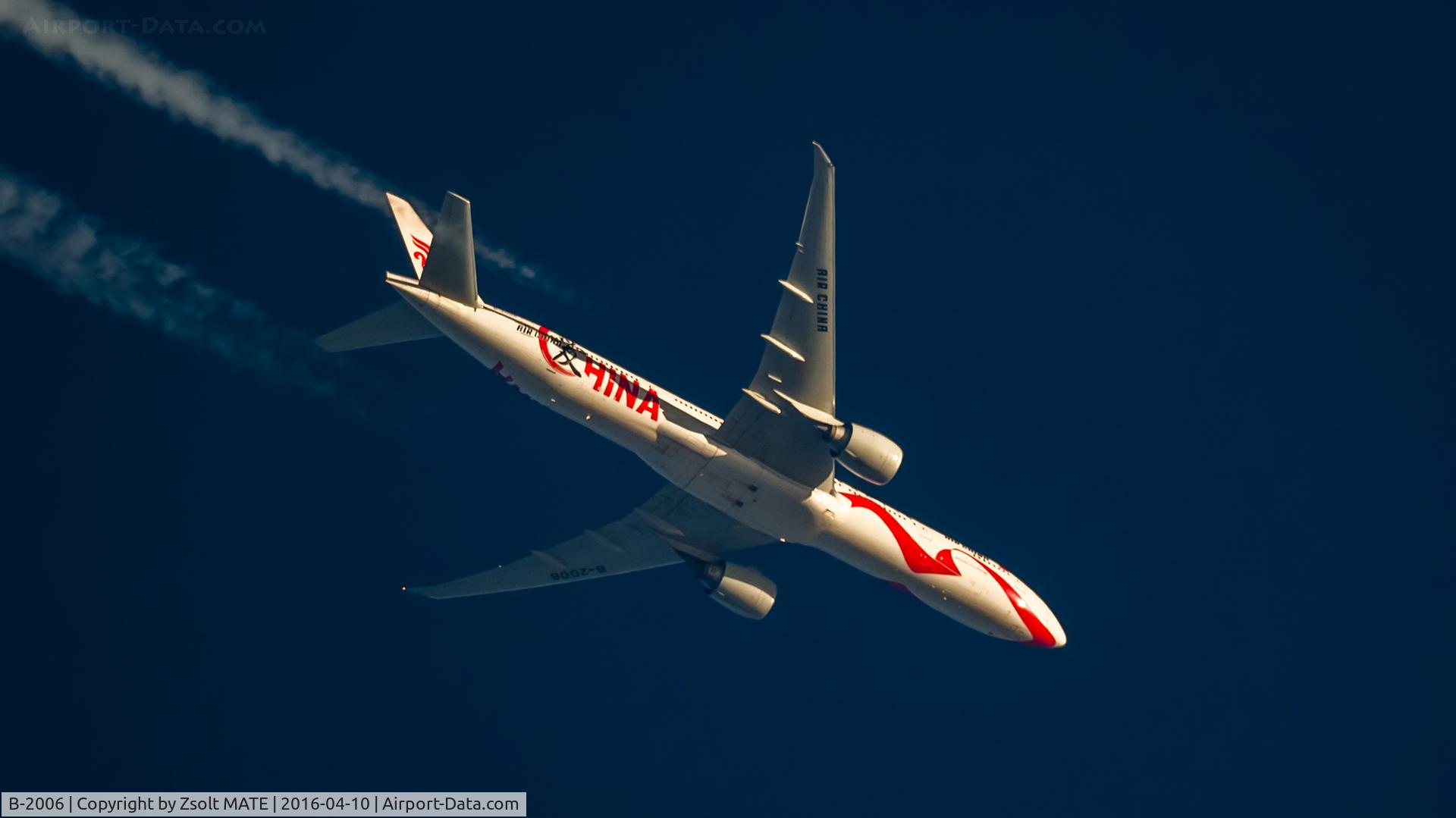 B-2006, 2014 Boeing 777-39L/ER C/N 44931, At FL320 over CGN