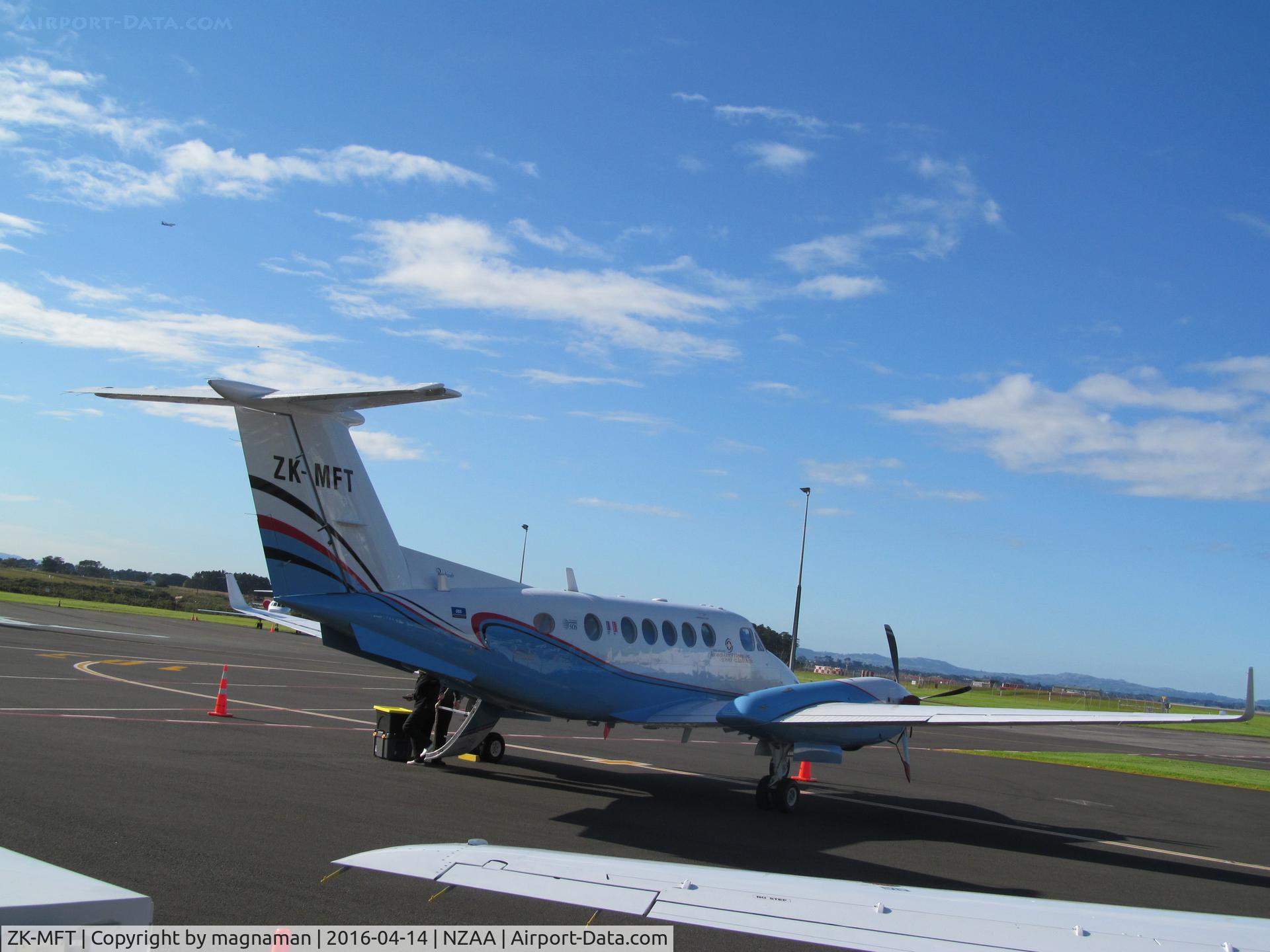ZK-MFT, 1988 Beechcraft B200 King Air C/N BB-1298, Replacing the C421 of skyline aviation