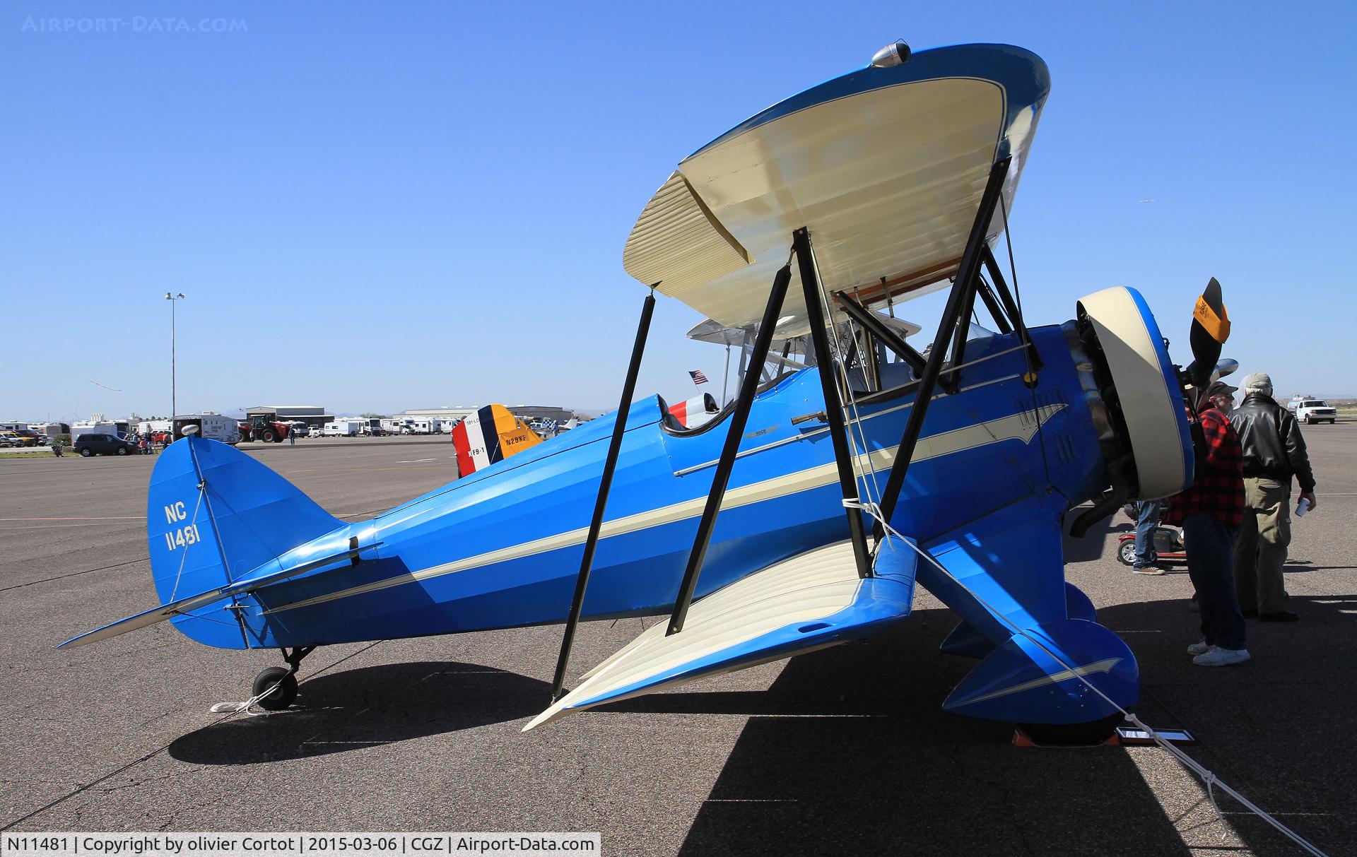 N11481, 1931 Waco QCF C/N 3561, Old and beautiful
