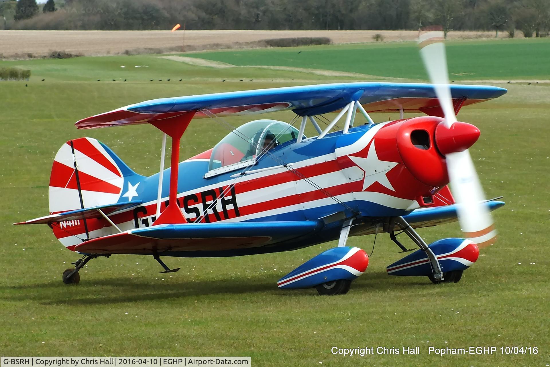 G-BSRH, 1964 Pitts S-1C Special C/N LS-2, at Popham