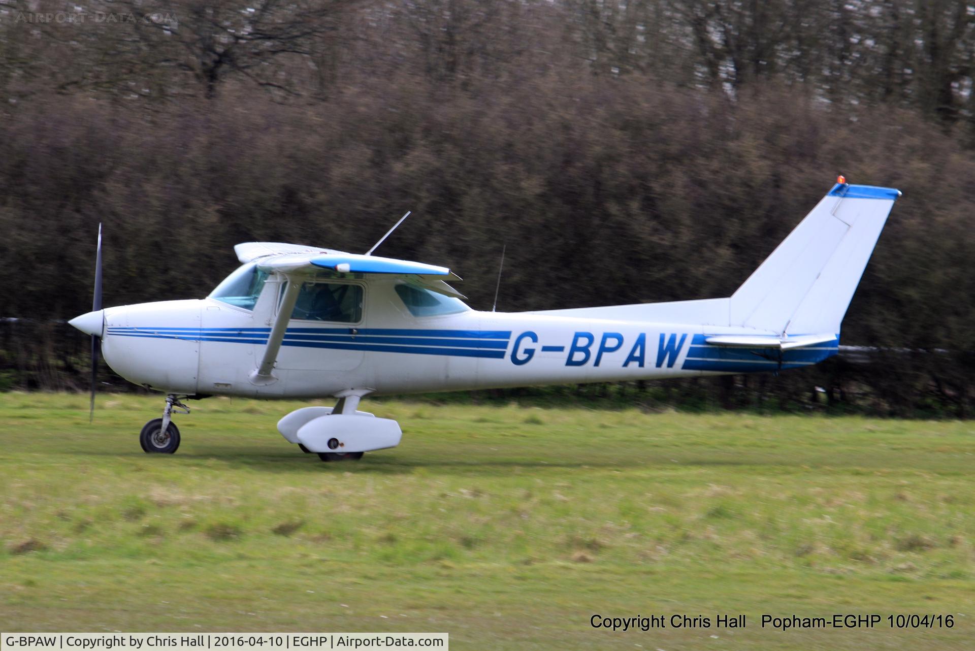 G-BPAW, 1976 Cessna 150M C/N 150-77923, at Popham
