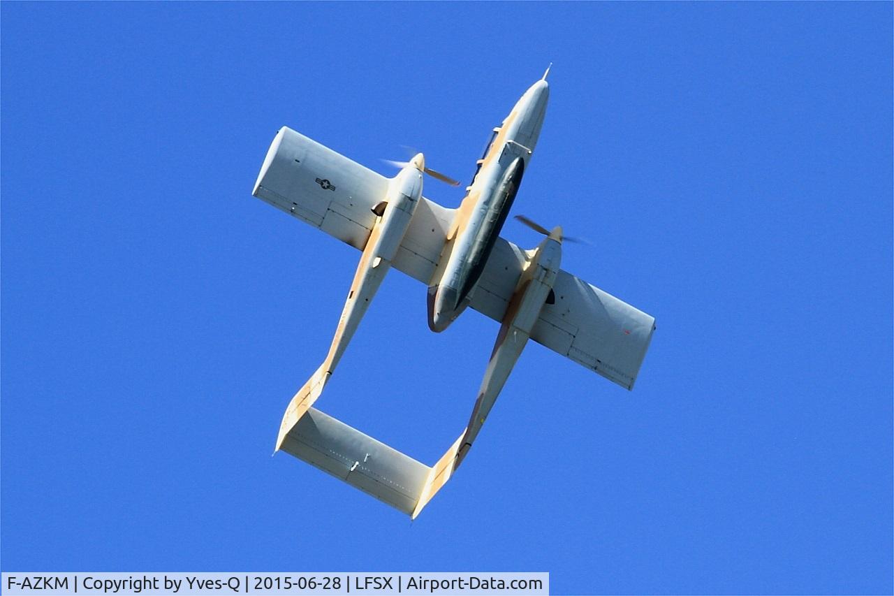 F-AZKM, 1971 North American OV-10B Bronco C/N 338-9 (305-65), North American OV-10B Bronco, On display, Luxeuil-St Sauveur Air Base 116(LFSX) Open day 2015