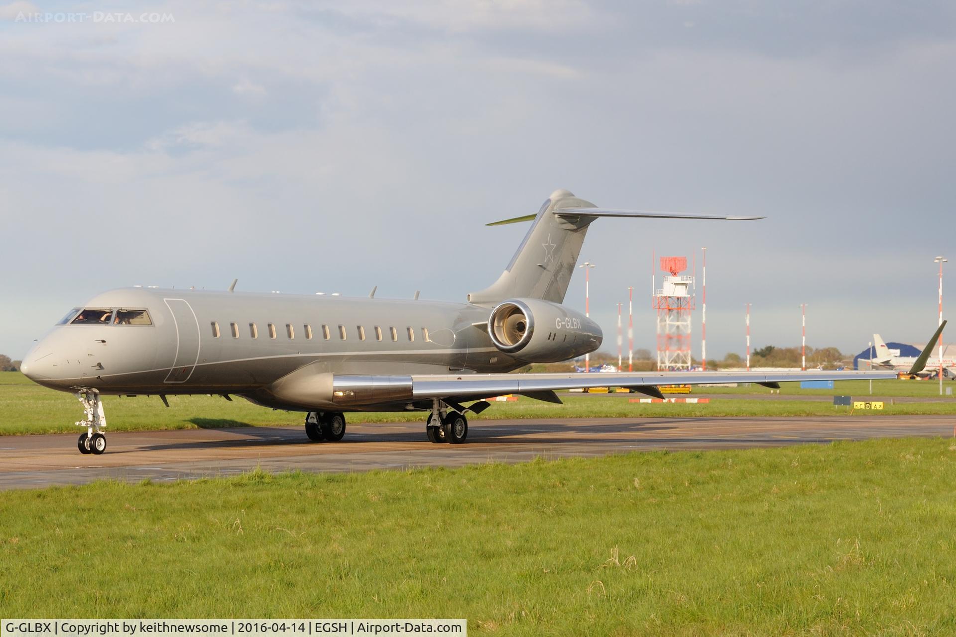 G-GLBX, 2003 Bombardier BD-700-1A10 Global Express C/N 9120, Nice Visitor.