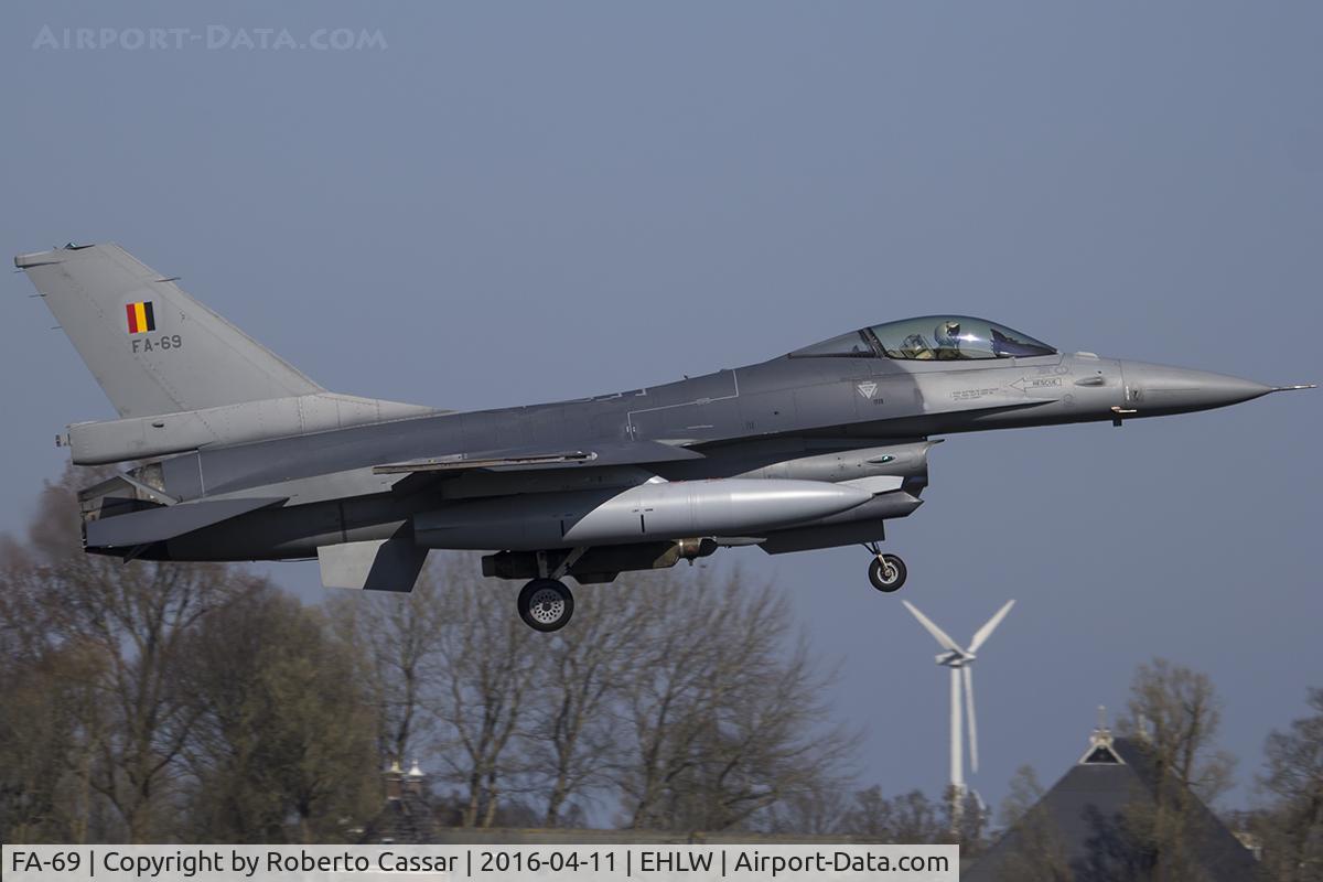FA-69, 1983 SABCA F-16AM Fighting Falcon C/N 6H-69, Frisian Flag 2016