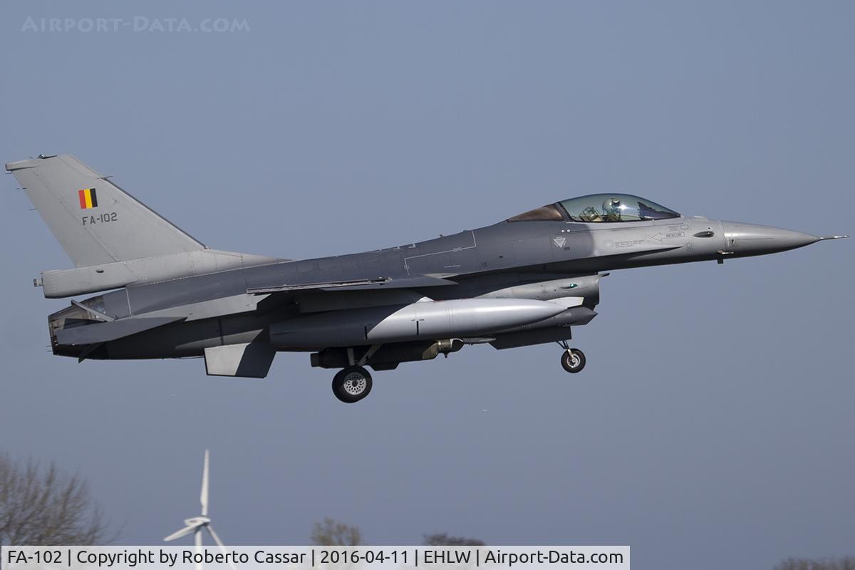 FA-102, SABCA F-16AM Fighting Falcon C/N 6H-102, Frisian Flag 2016