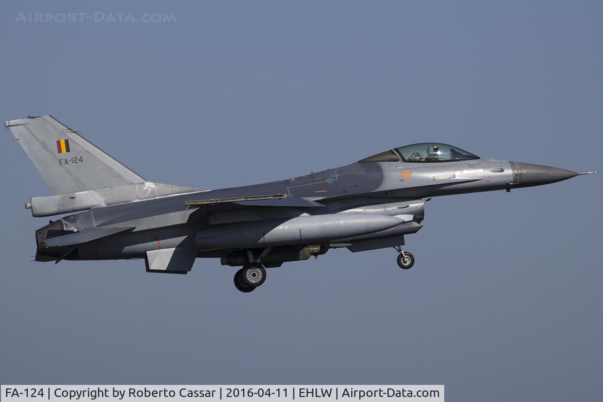FA-124, SABCA F-16AM Fighting Falcon C/N 6H-124, Frisian Flag 2016