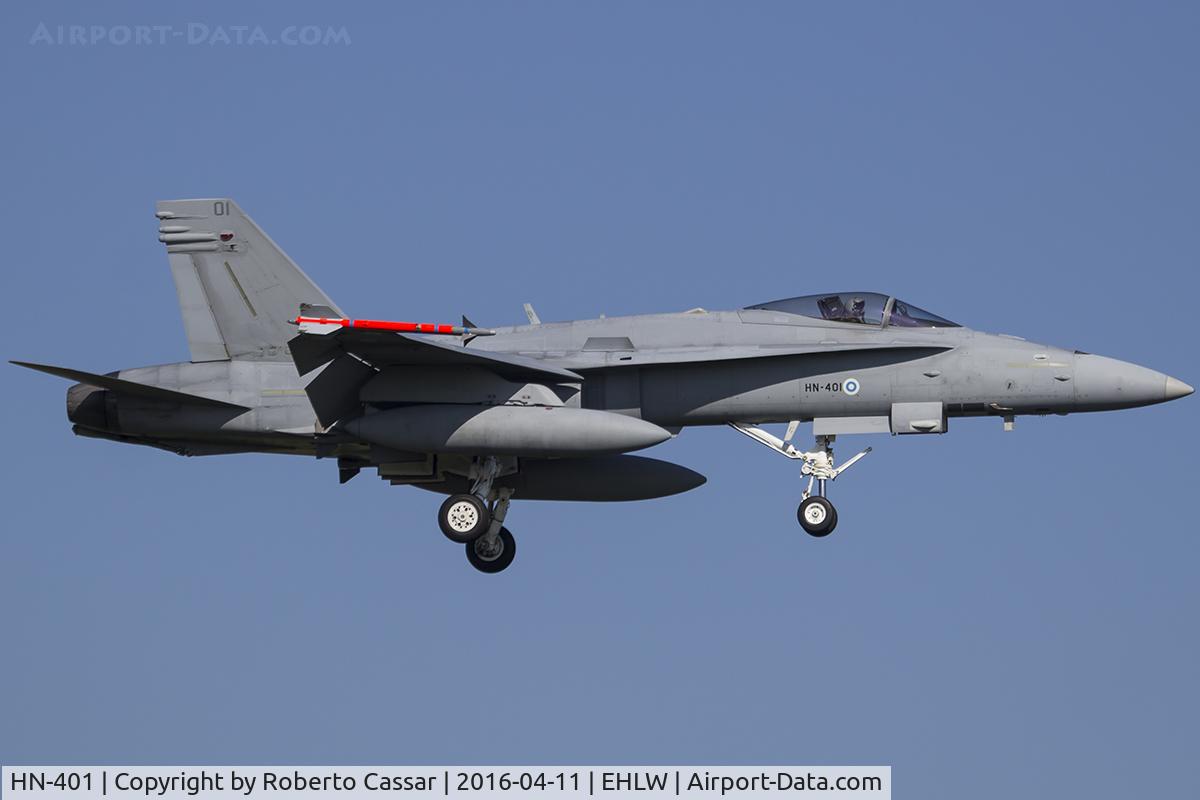 HN-401, McDonnell Douglas F-18C Hornet C/N 1286, Frisian Flag 2016