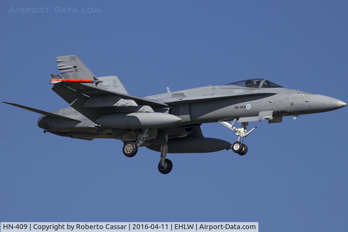 HN-409, McDonnell Douglas F-18C Hornet C/N 1341, Frisian Flag 2016