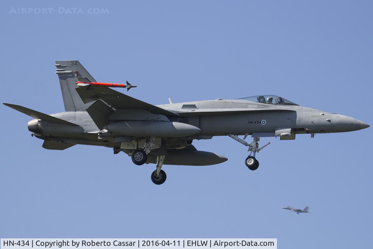 HN-434, McDonnell Douglas F-18C Hornet C/N 1441, Frisian Flag 2016