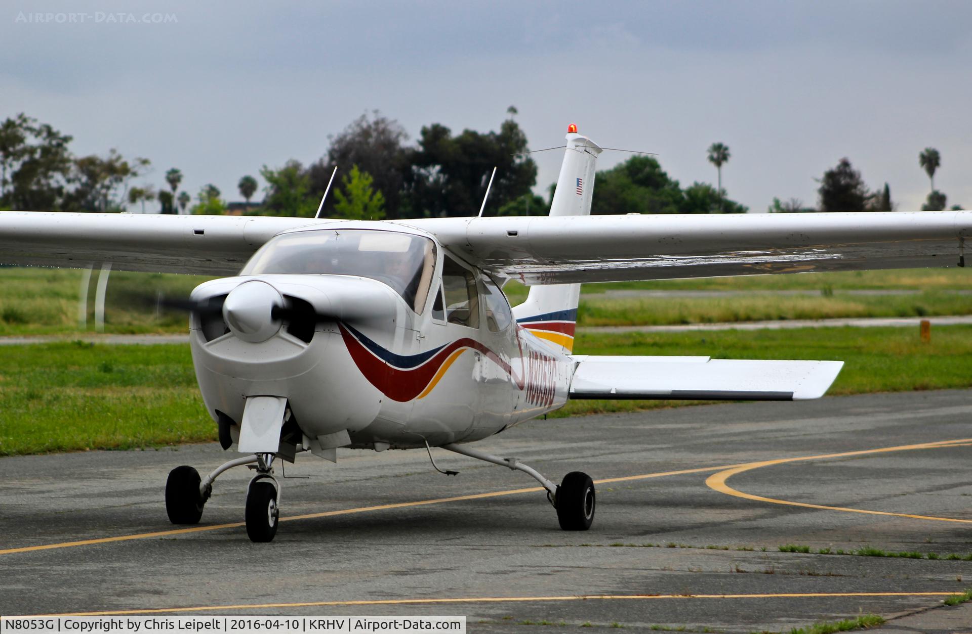 N8053G, 1971 Cessna 177RG Cardinal C/N 177RG0053, Locally-based 1971 Cessna 177RG taxing out for IFR departure at Reid Hillview Airport, San Jose, CA.