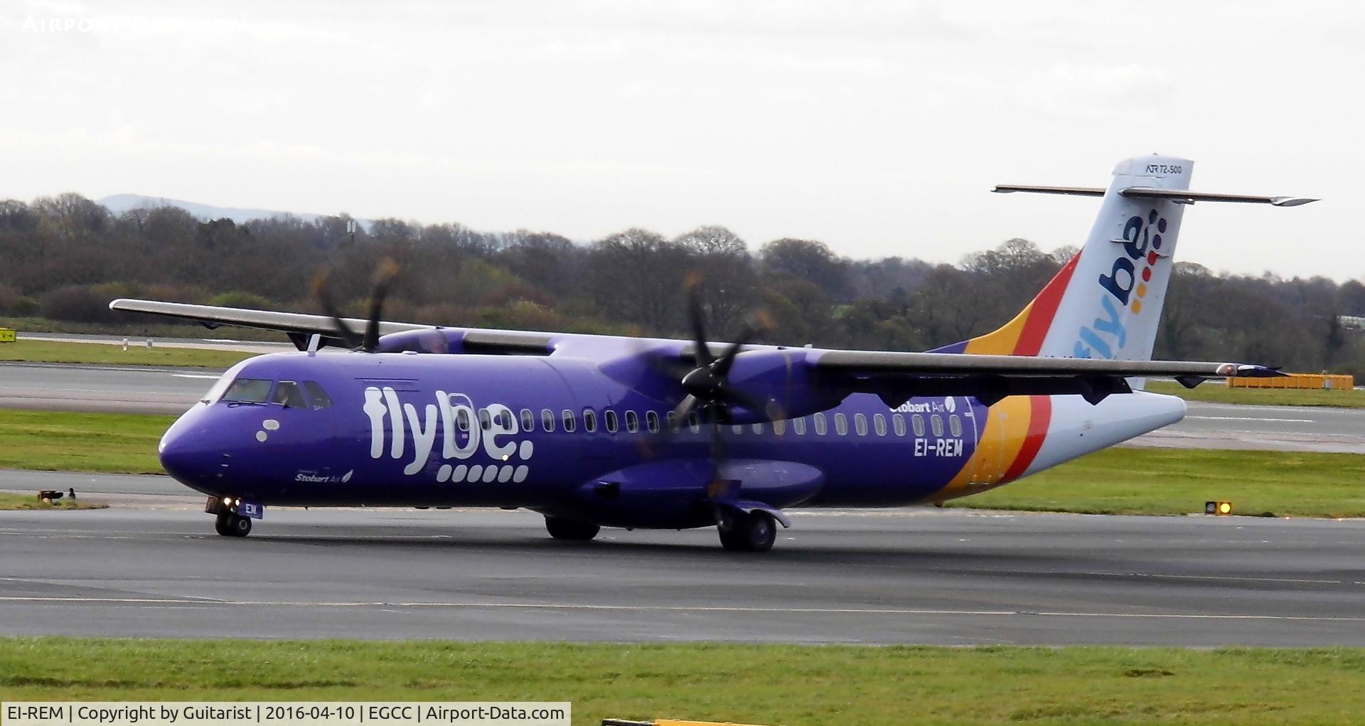 EI-REM, 2007 ATR 72-212A C/N 760, At Manchester