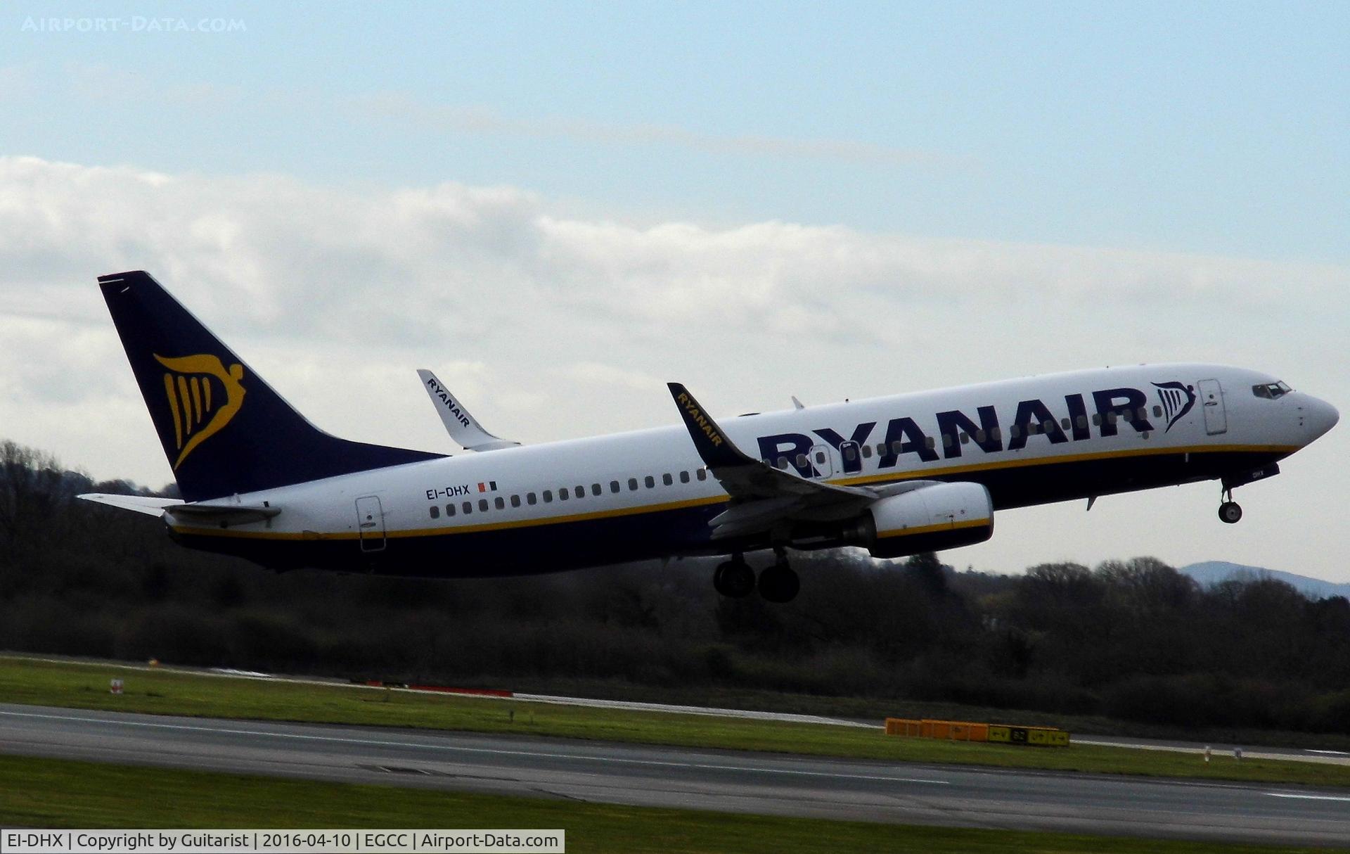 EI-DHX, 2005 Boeing 737-8AS C/N 33585, At Manchester