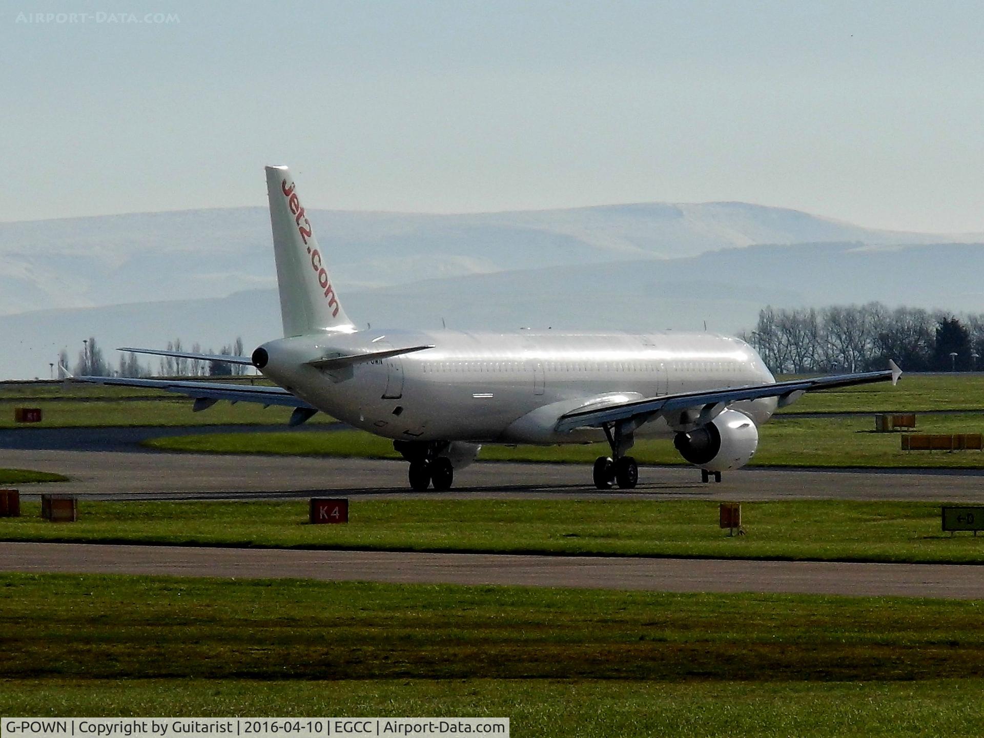 G-POWN, 2009 Airbus A321-211 C/N 3830, At Manchester