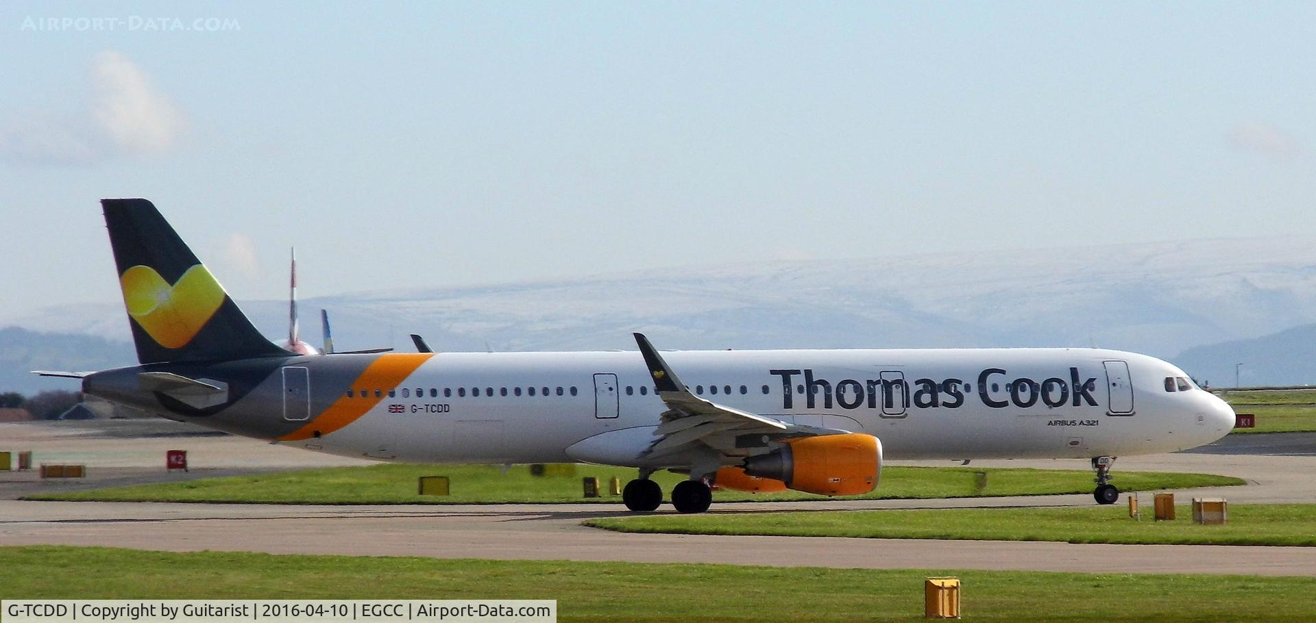 G-TCDD, 2014 Airbus A321-211 C/N 6038, At Manchester