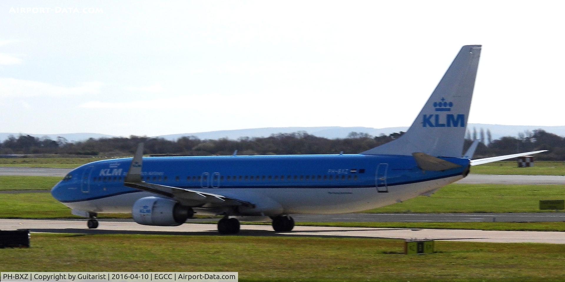 PH-BXZ, 2008 Boeing 737-8K2 C/N 30368, At Manchester