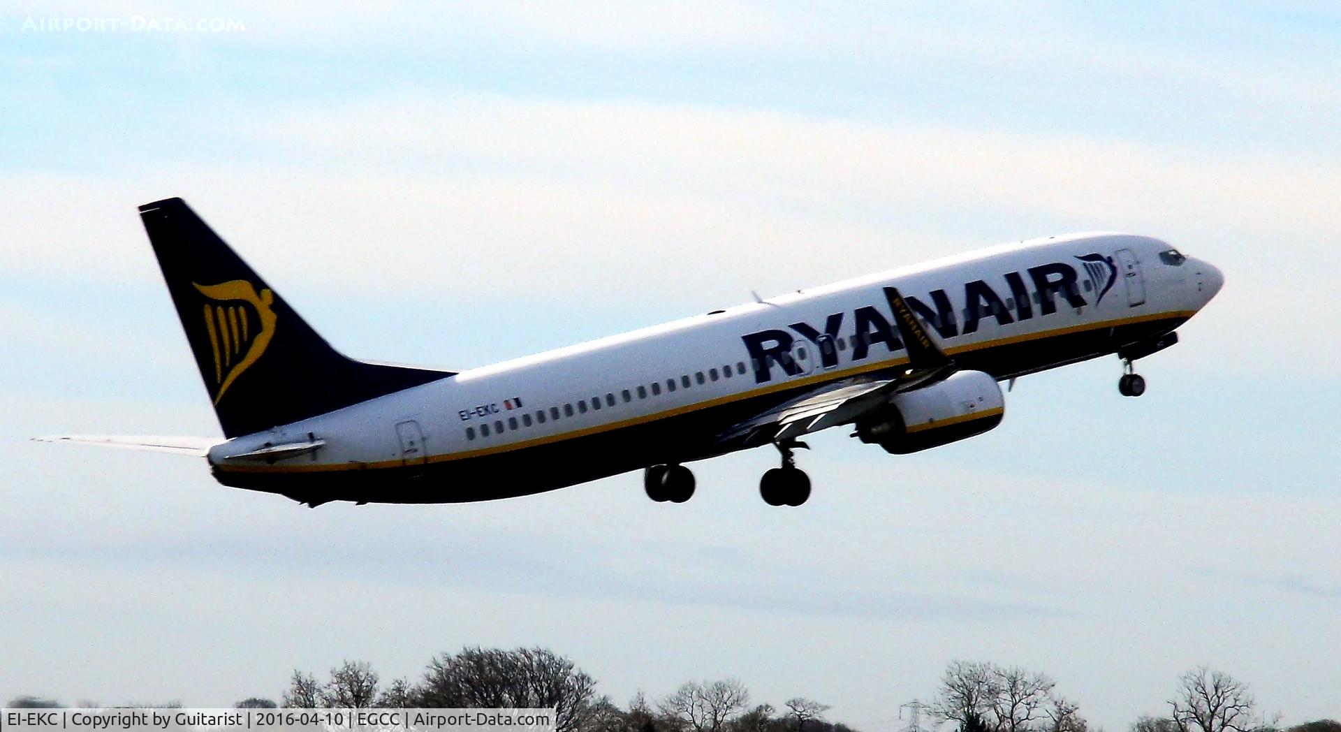 EI-EKC, 2009 Boeing 737-8AS C/N 38495, At Manchester
