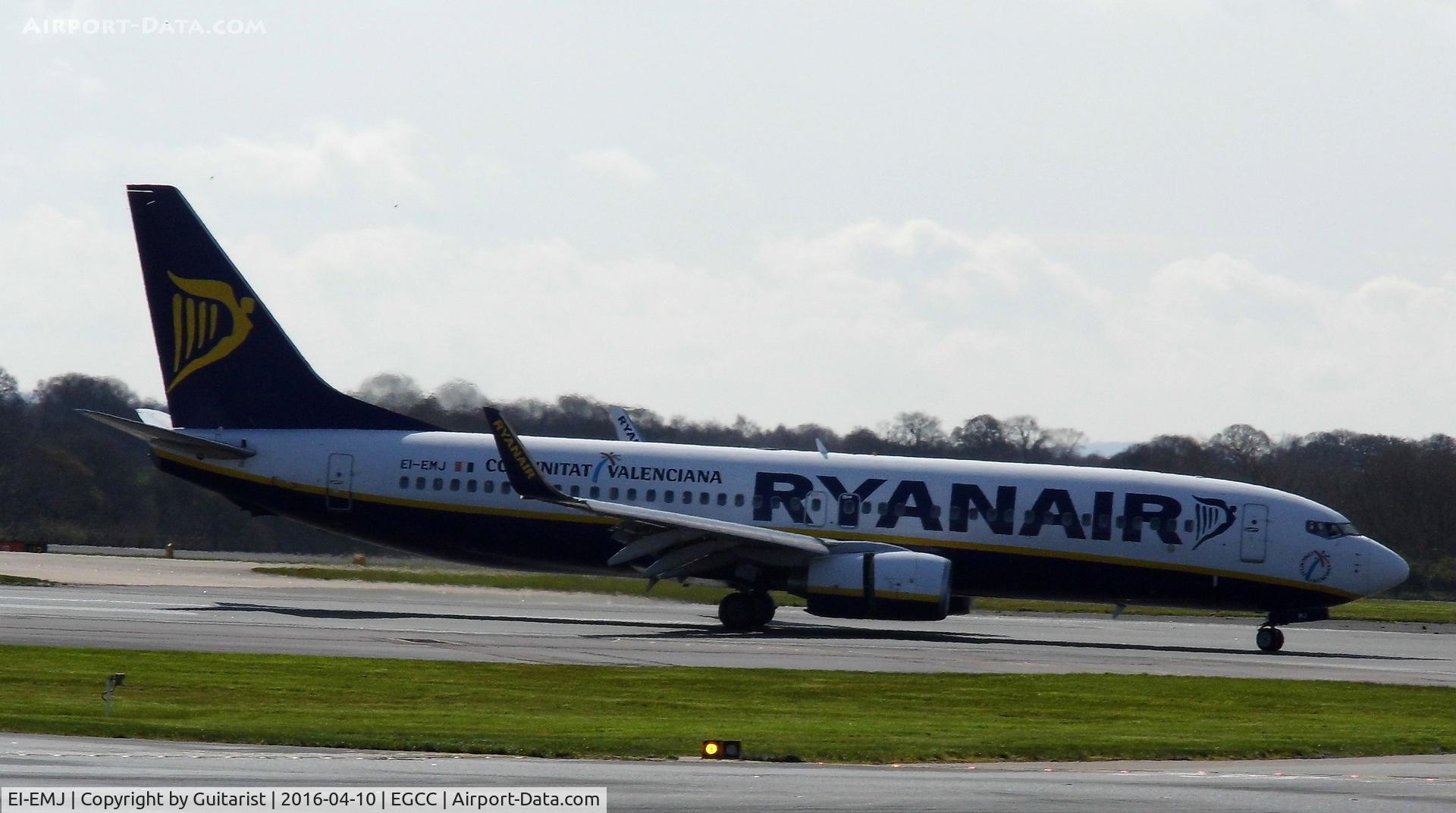 EI-EMJ, 2010 Boeing 737-8AS C/N 34975, At Manchester