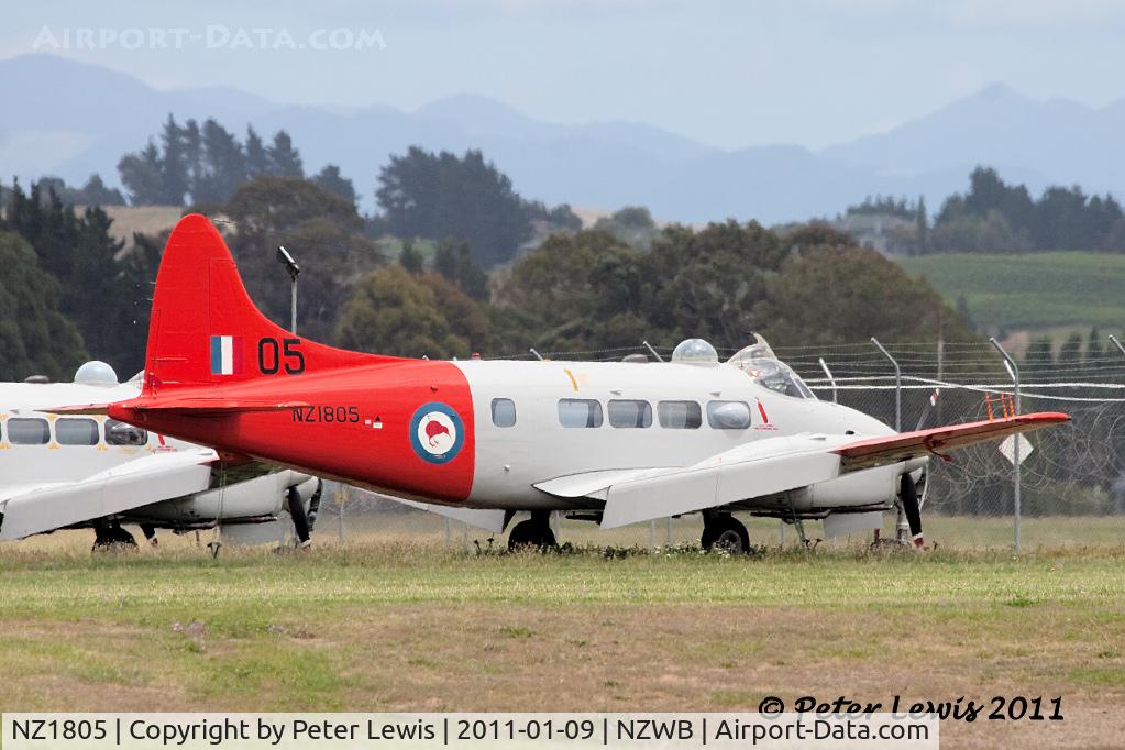 NZ1805, 1952 De Havilland DH.104 Devon C.1 C/N 04312, 4TTS Woodbourne - INST219