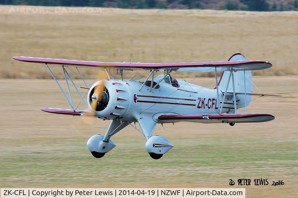 ZK-CFL, 1988 Classic Aircraft Corp WACO YMF C/N F5-019, Classic Flights Ltd., Wanaka