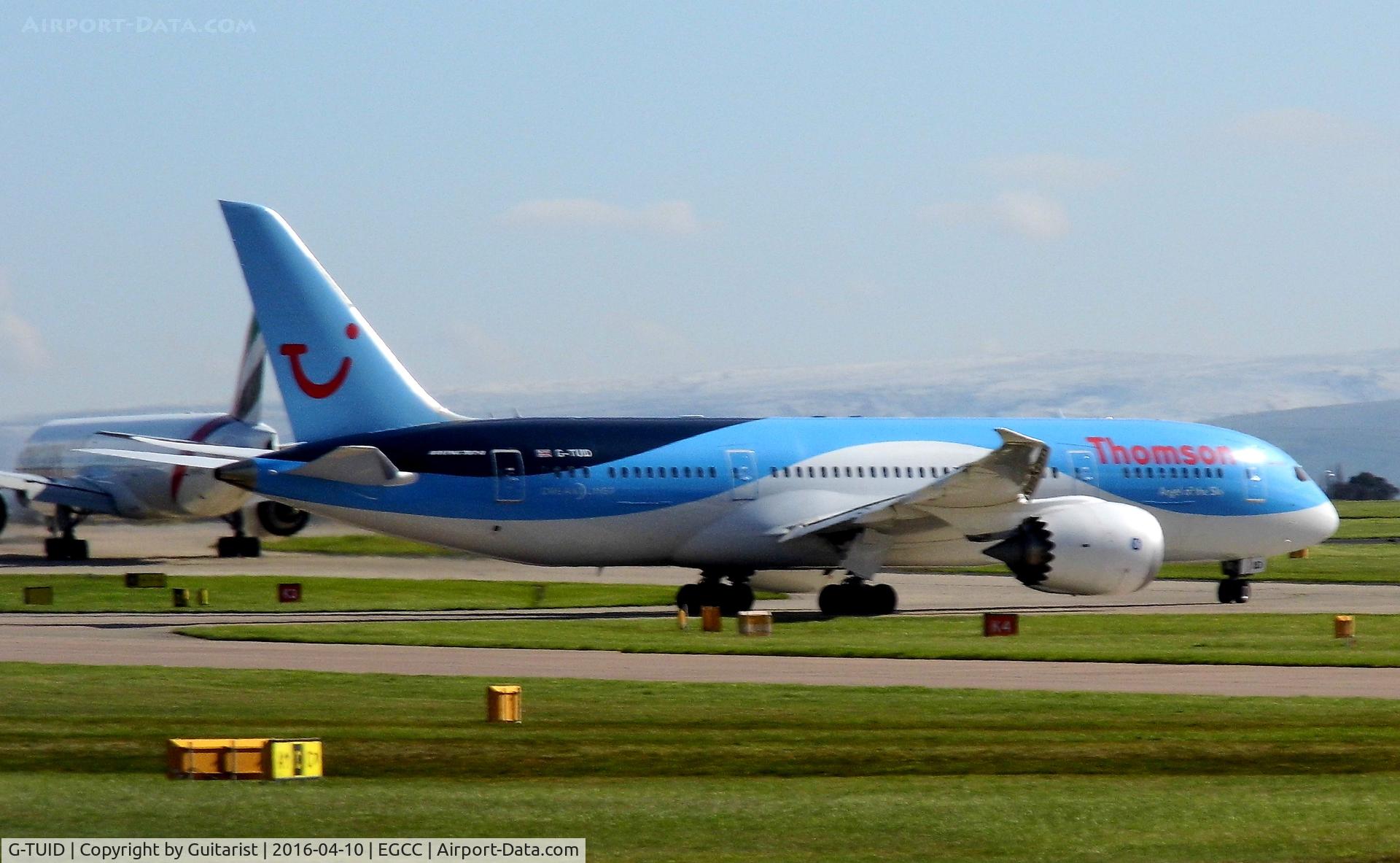 G-TUID, 2013 Boeing 787-8 Dreamliner C/N 36424, At Manchester
