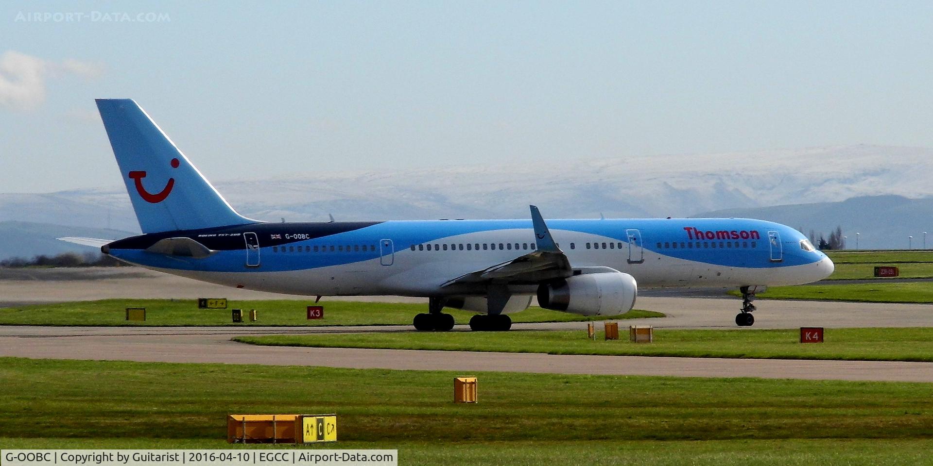 G-OOBC, 2003 Boeing 757-28A C/N 33098, At Manchester