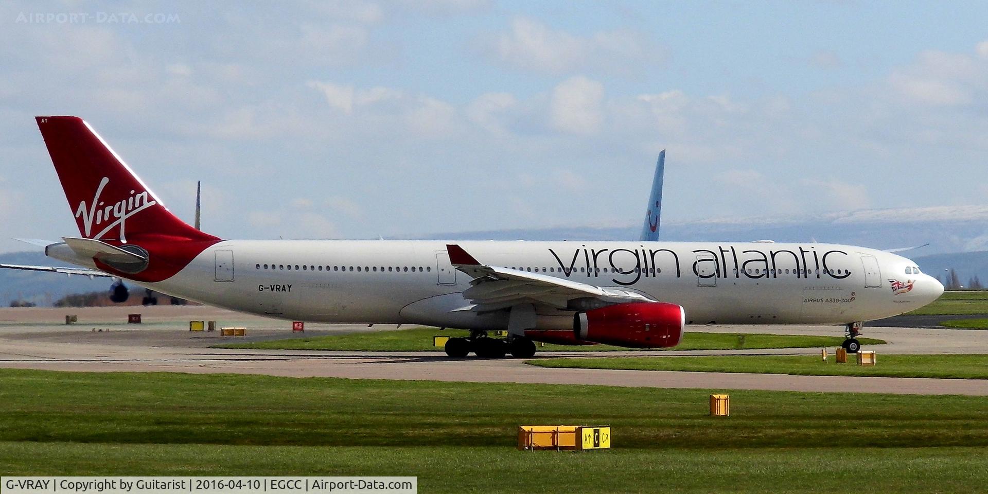 G-VRAY, 2012 Airbus A330-343X C/N 1296, At Manchester