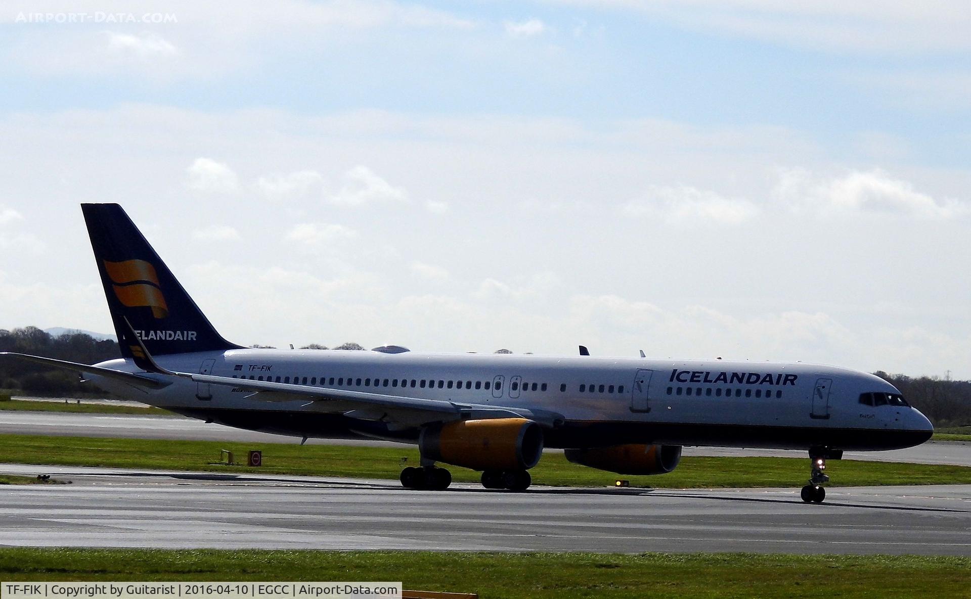 TF-FIK, 1999 Boeing 757-256 C/N 26254, At Manchester