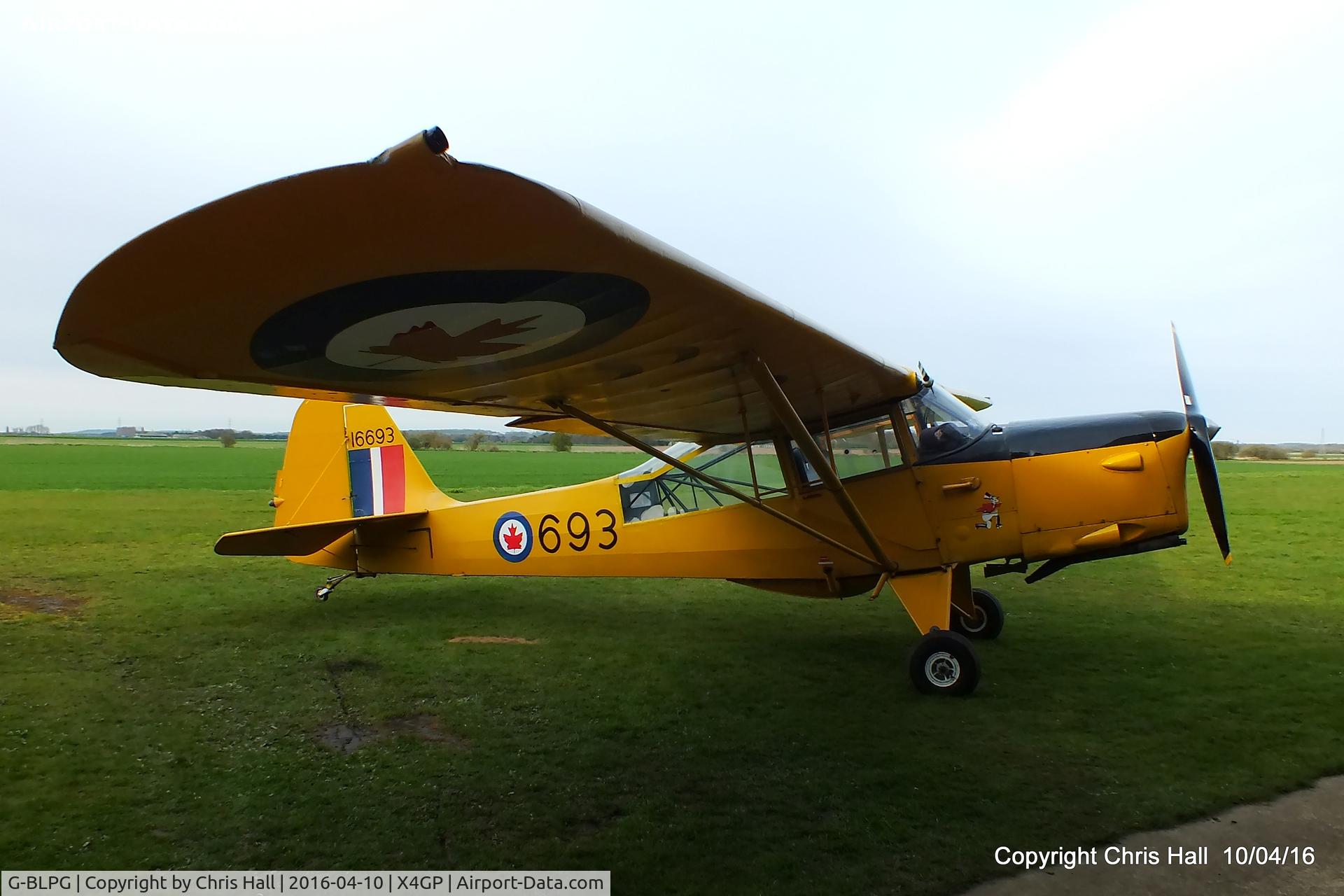 G-BLPG, 1959 Auster J-1N Alpha C/N 3395, on a private strip in Lincolnshire