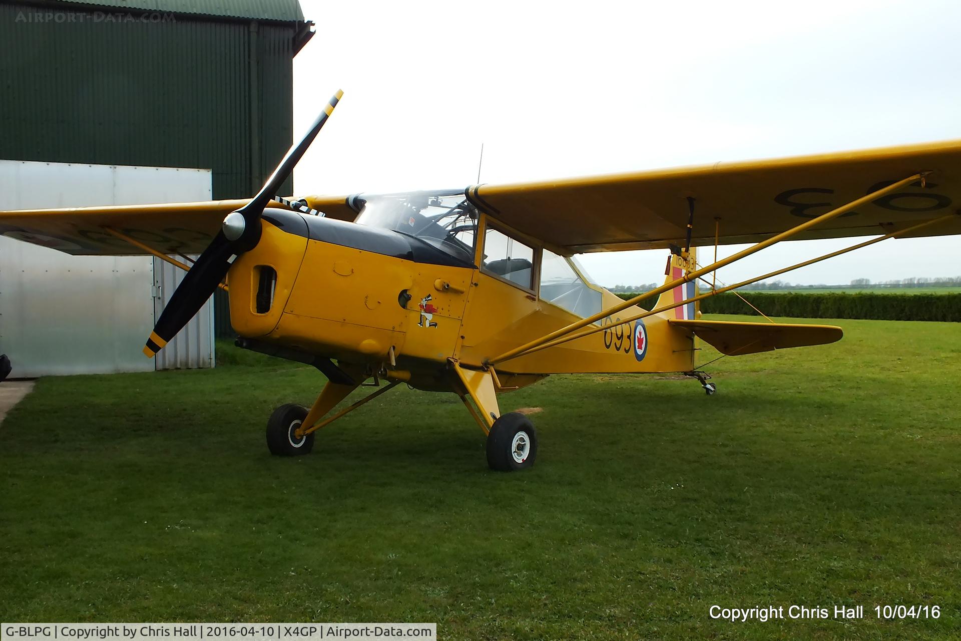 G-BLPG, 1959 Auster J-1N Alpha C/N 3395, on a private strip in Lincolnshire