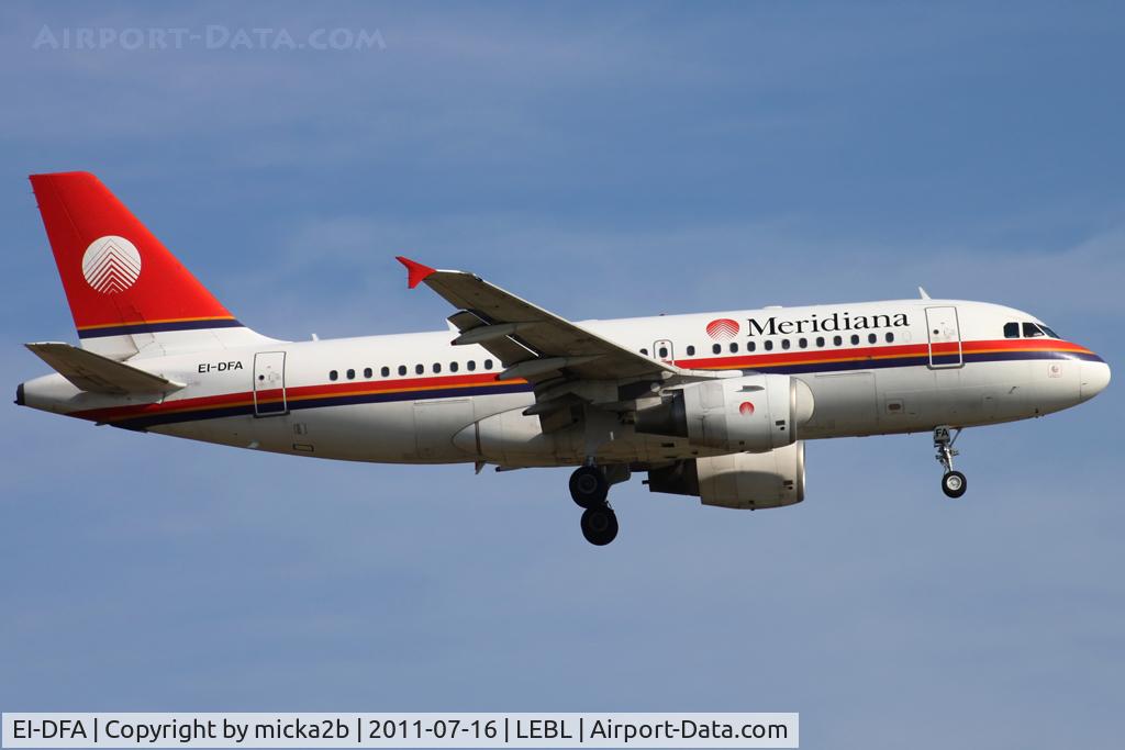 EI-DFA, 2000 Airbus A320-232 C/N 1305, Landing