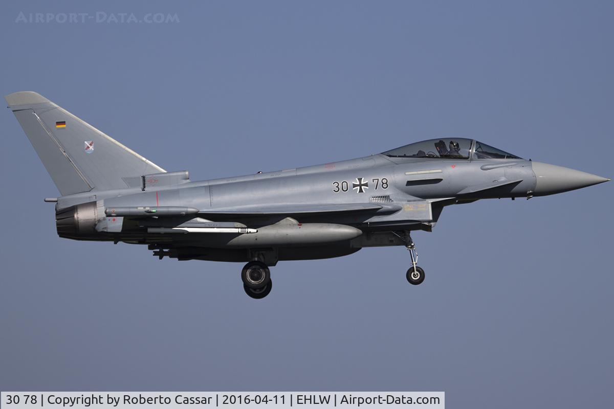 30 78, Eurofighter EF-2000 Typhoon S C/N GS058, Frisian Flag 2016