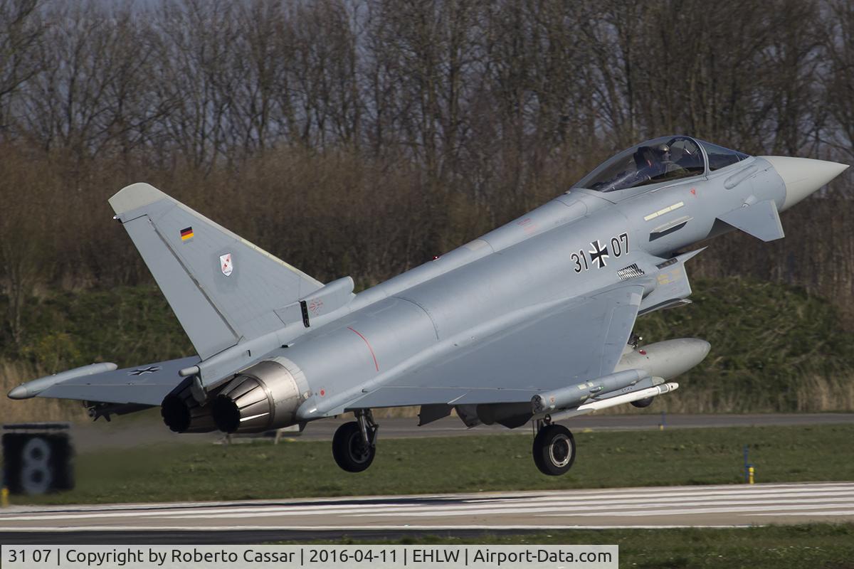 31 07, Eurofighter EF-2000 Typhoon S C/N GS083, Frisian Flag 2016