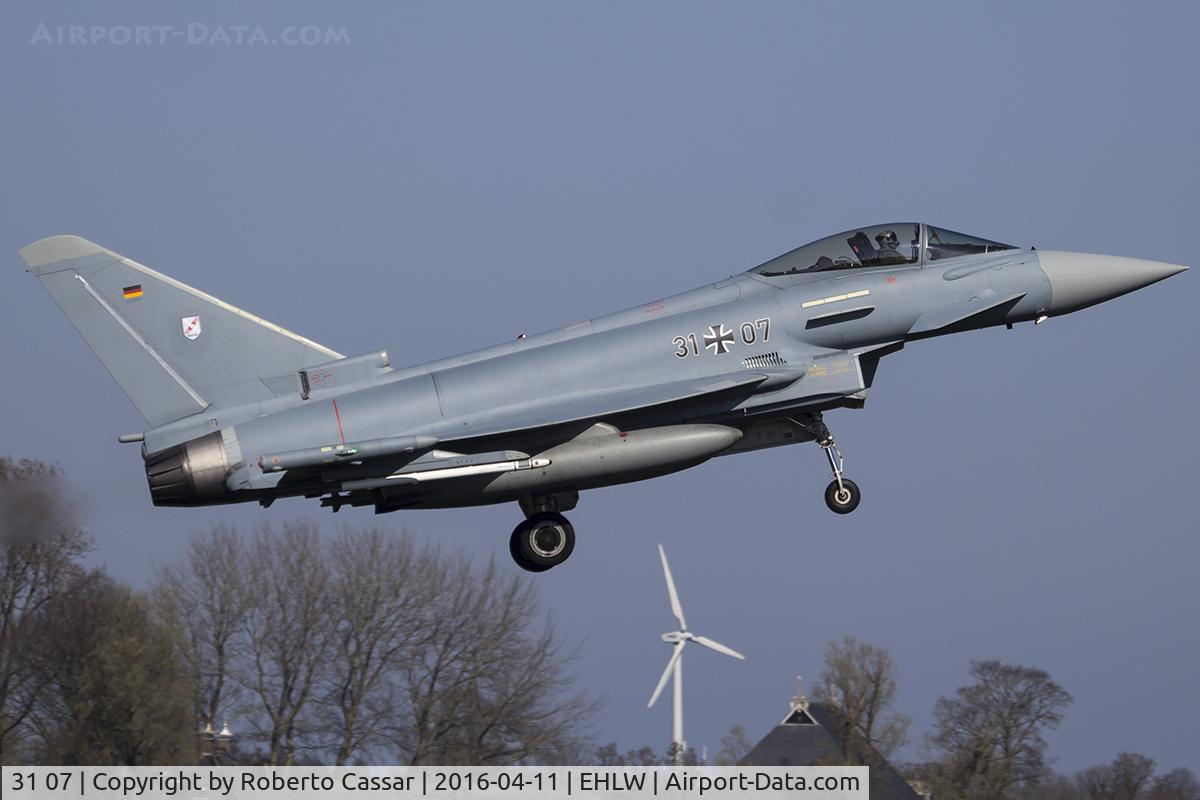31 07, Eurofighter EF-2000 Typhoon S C/N GS083, Frisian Flag 2016