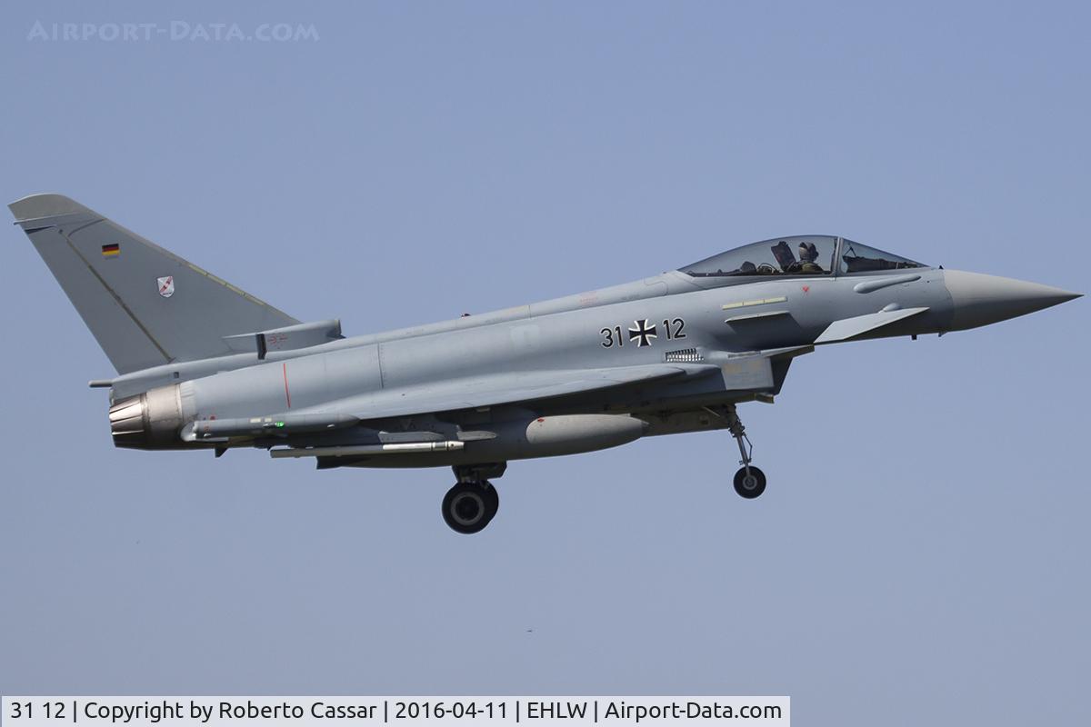 31 12, Eurofighter EF-2000 Typhoon S C/N GS088, Frisian Flag 2016