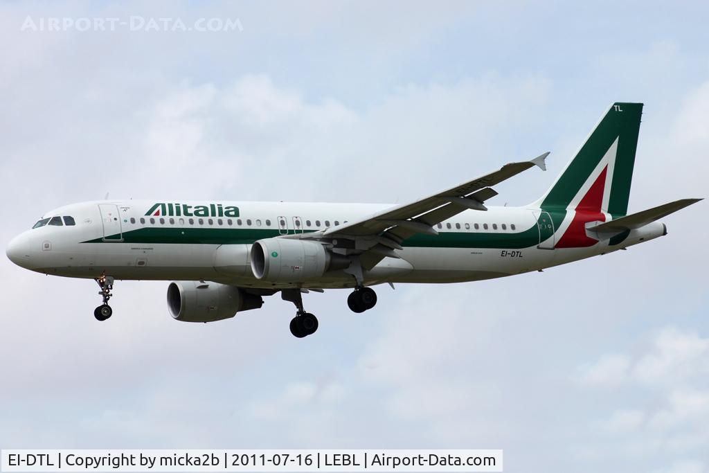 EI-DTL, 2009 Airbus A320-216 C/N 4108, Landing