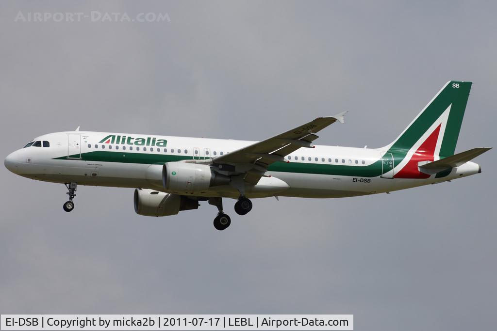 EI-DSB, 2006 Airbus A320-216 C/N 2932, Landing