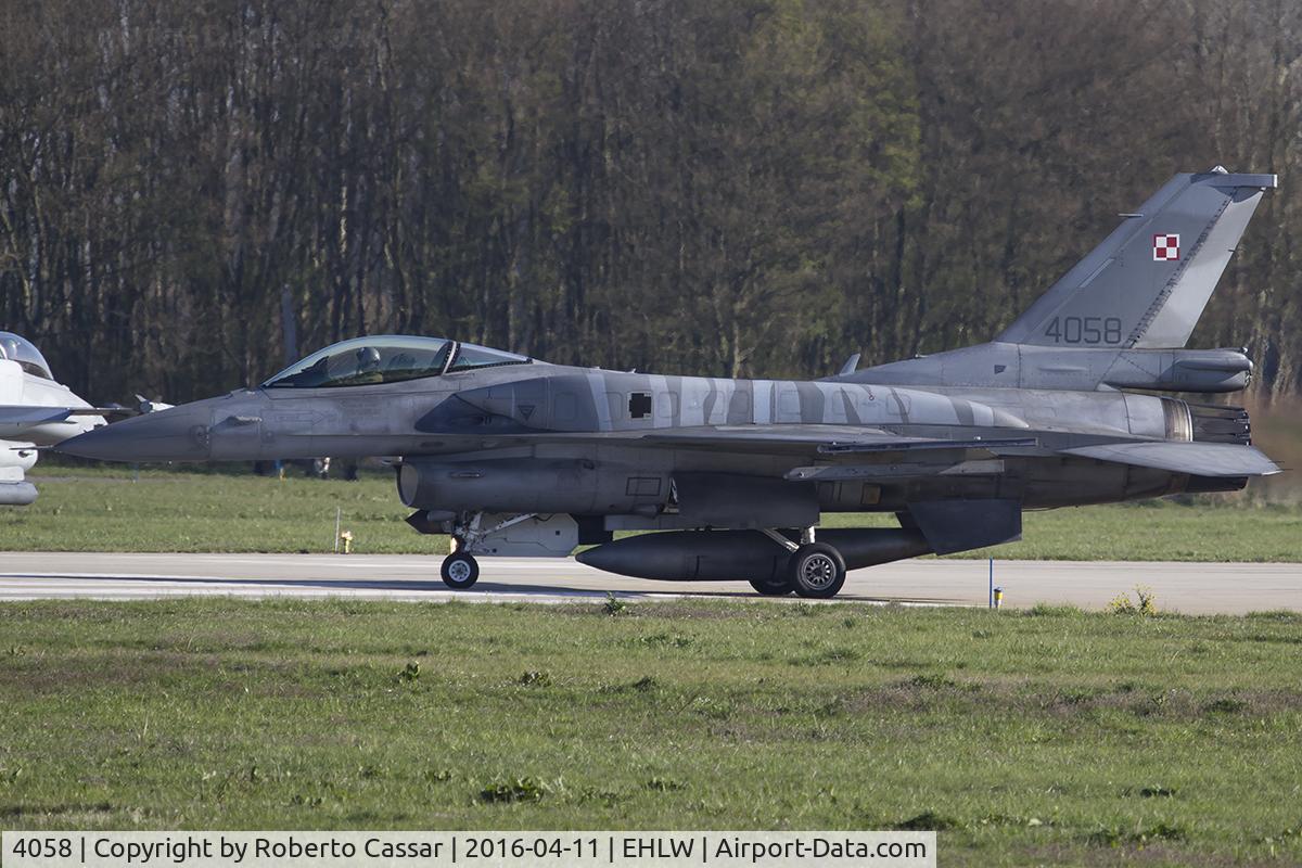 4058, 2003 Lockheed Martin F-16CJ Fighting Falcon C/N JC-19, Frisian Flag 2016