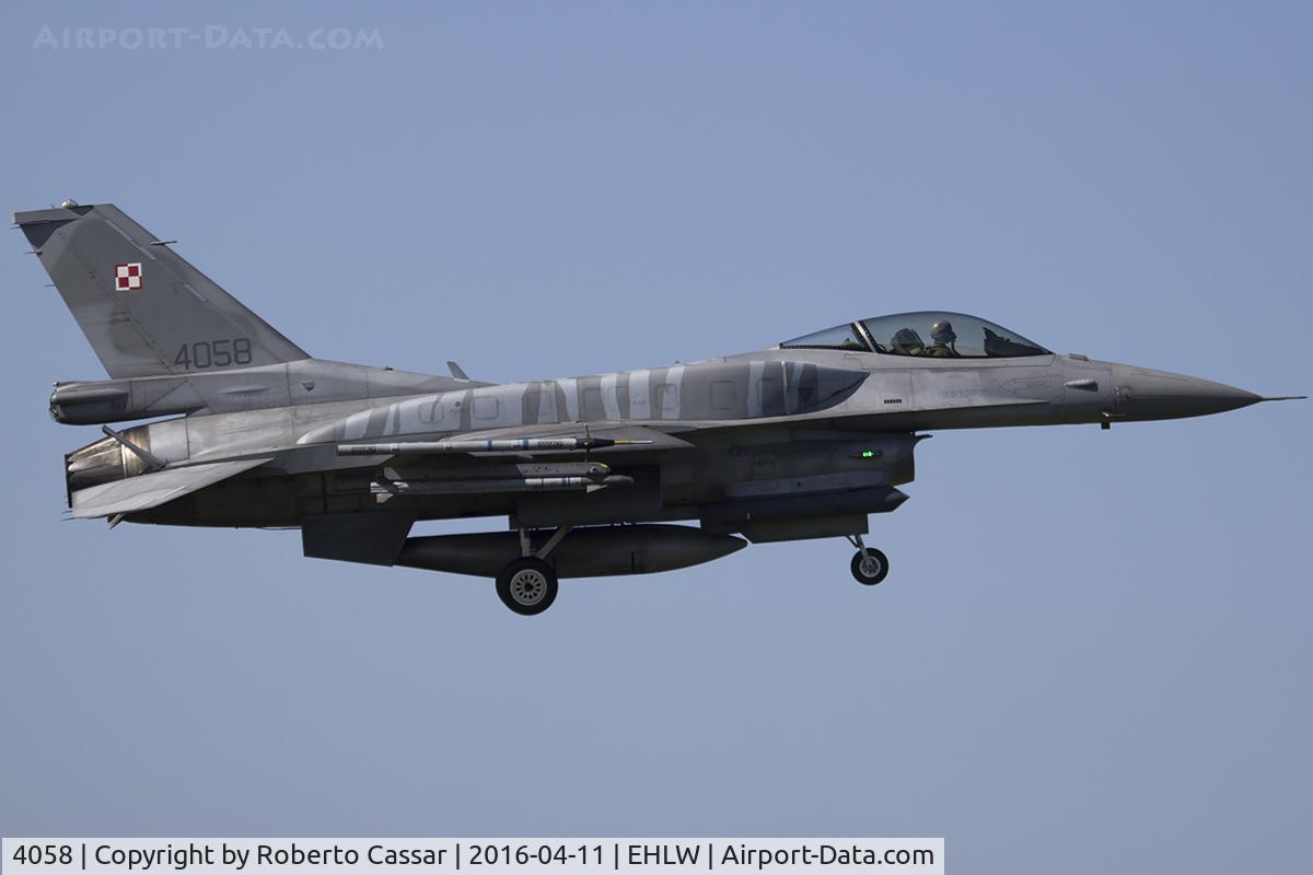4058, 2003 Lockheed Martin F-16CJ Fighting Falcon C/N JC-19, Frisian Flag 2016