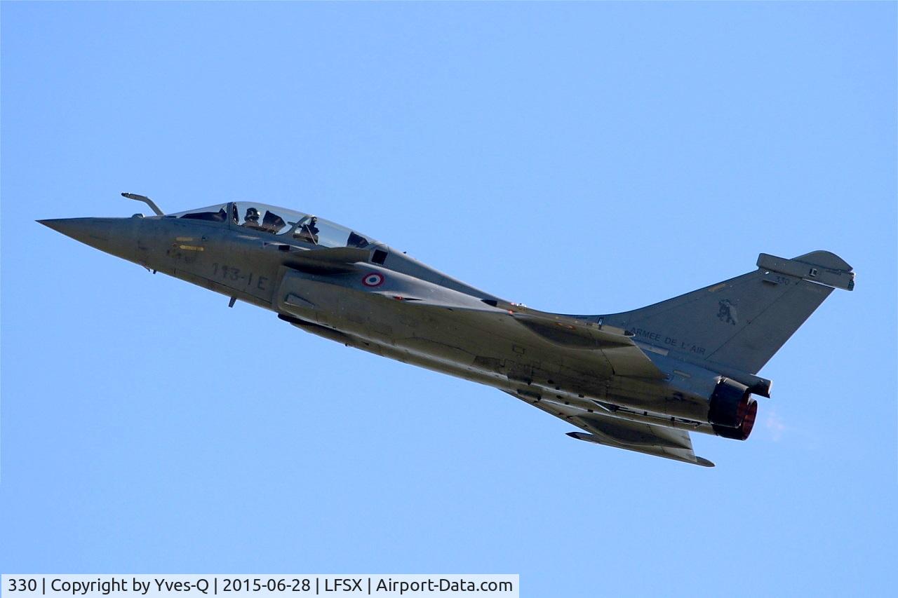 330, 2008 Dassault Rafale B C/N 330, Dassault Rafale B (113-IE), On display, Luxeuil-Saint Sauveur Air Base 116 (LFSX) Open day 2015