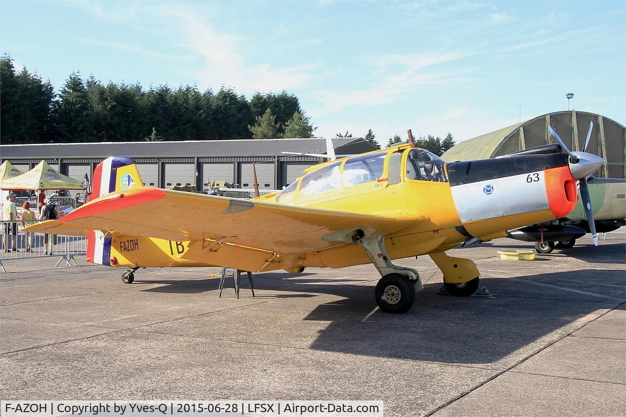F-AZOH, Morane-Saulnier MS-733 Alcyon C/N 63, Morane-Saulnier MS-733 Alcyon, Static display, Luxeuil-Saint Sauveur Air Base 116 (LFSX) Open day 2015