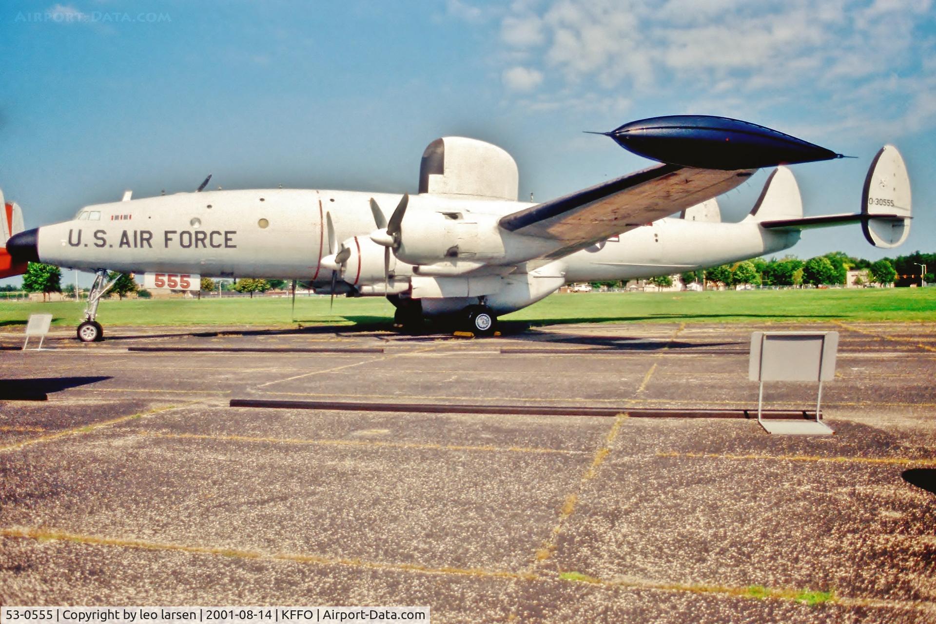 53-0555, 1953 Lockheed EC-121H Warning Star C/N 1049A-4370, WPAFB Museum Dayton 14.8.01