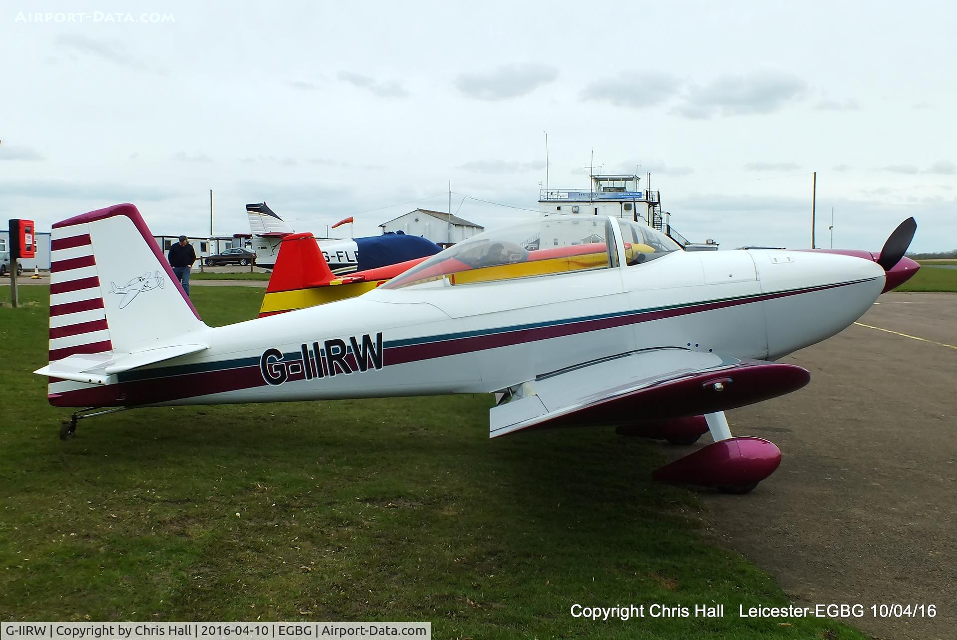 G-IIRW, 2002 Vans RV-8 C/N 80449, at Leicester