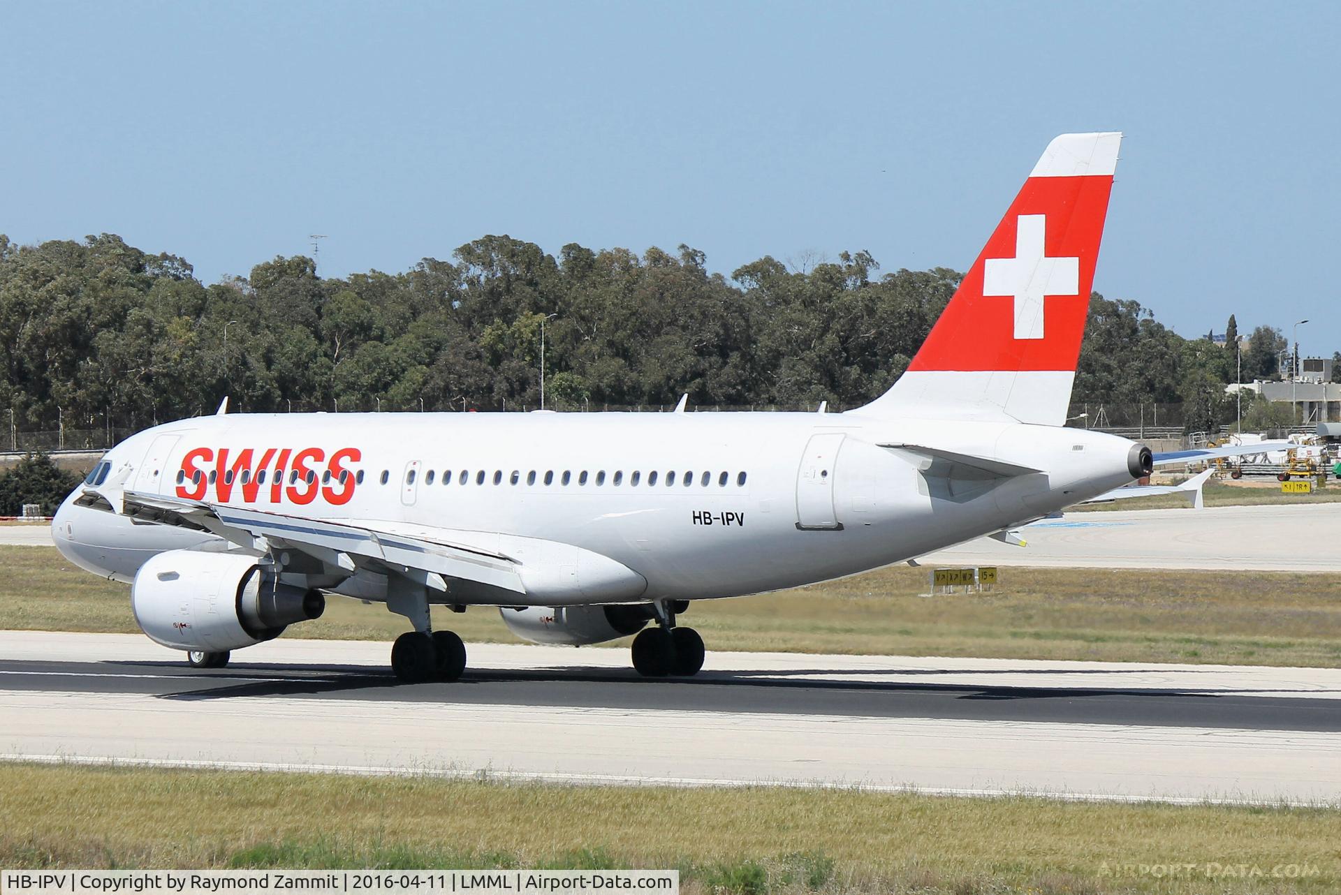 HB-IPV, 1996 Airbus A319-112 C/N 578, A319 HB-IPV Swiss