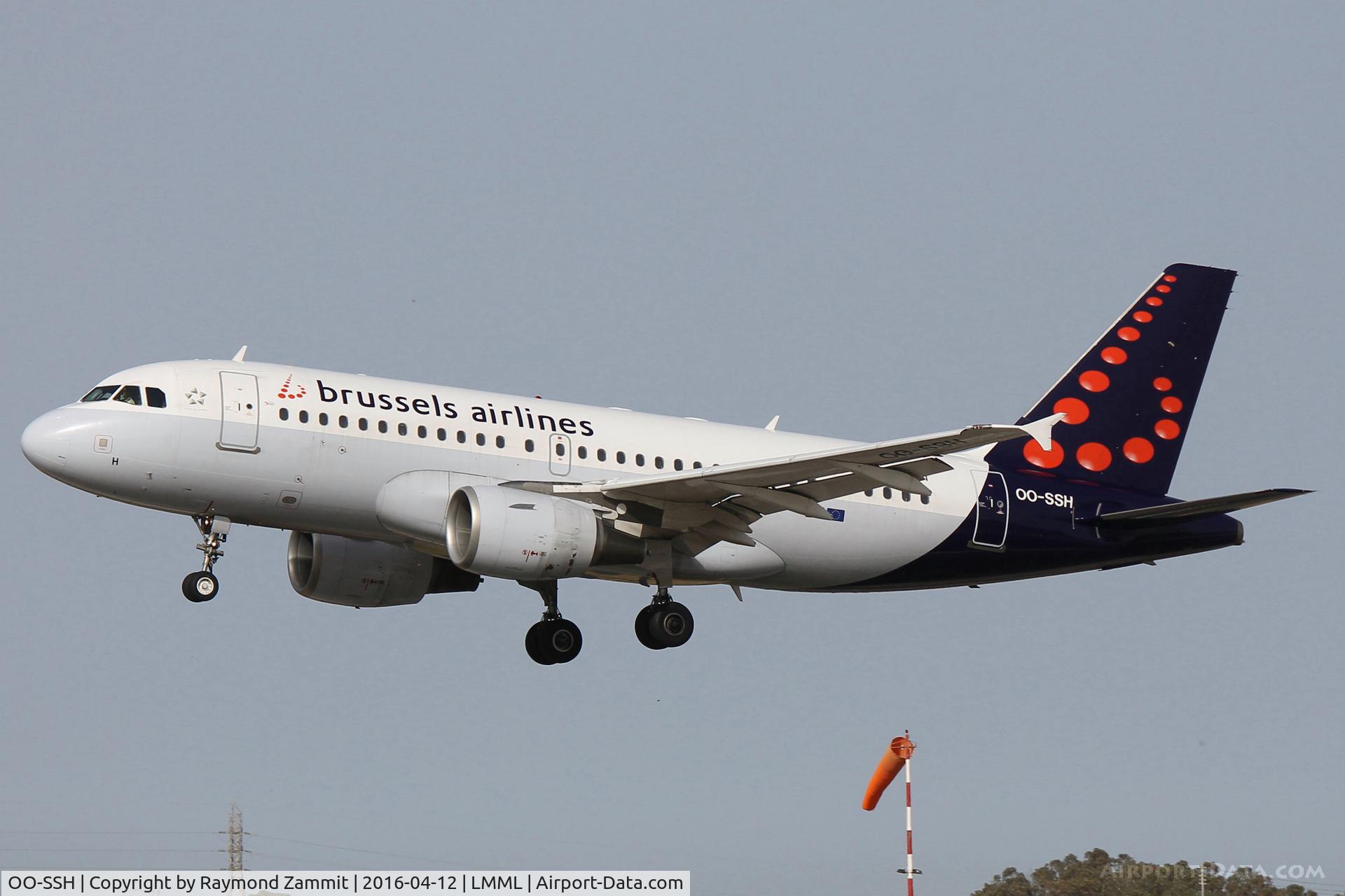 OO-SSH, 2006 Airbus A319-112 C/N 2925, A319 OO-SSH Brussels Airlines