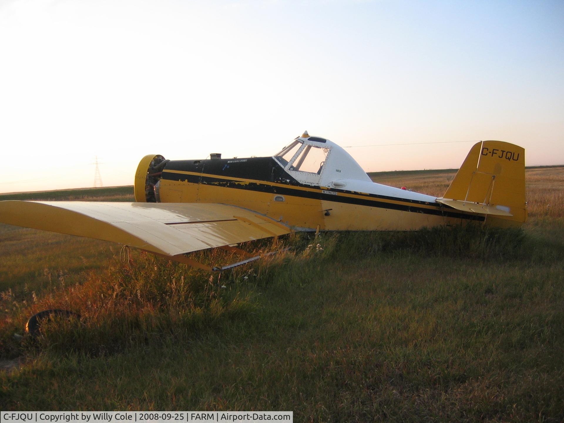 C-FJQU, 1978 Ayres S-2R C/N 2455R, Crop Sprayer
