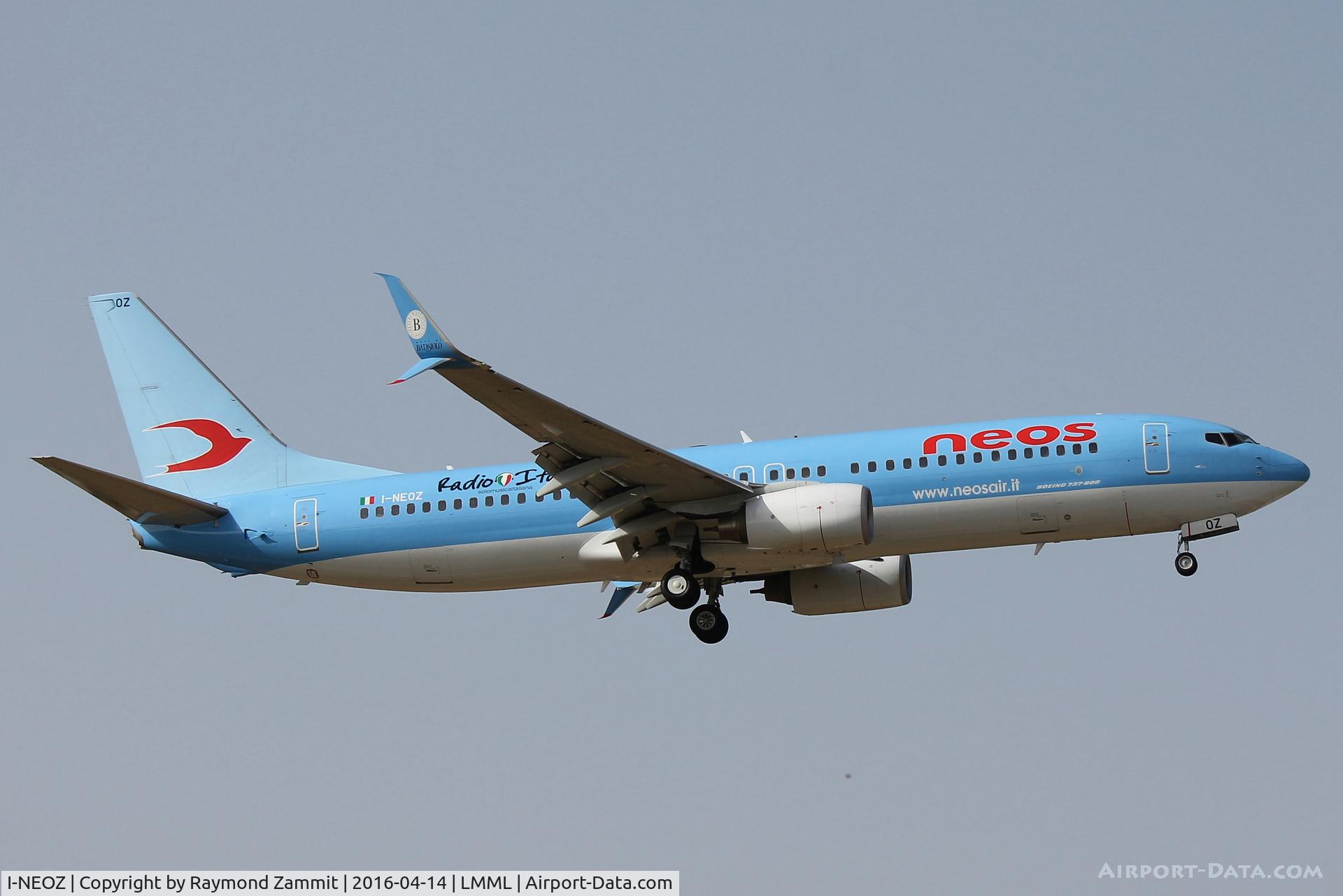 I-NEOZ, 2006 Boeing 737-86N C/N 34257, B737-800 I-NEOZ Neos