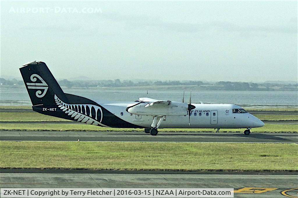 ZK-NET, 2007 De Havilland Canada DHC-8-311 Dash 8 C/N 642, At Auckland International